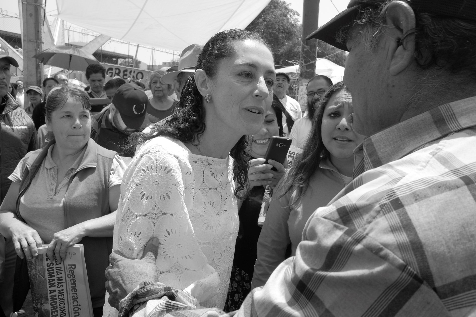 Claudia Scheinbaum, new president of Mexico as photographed some years ago