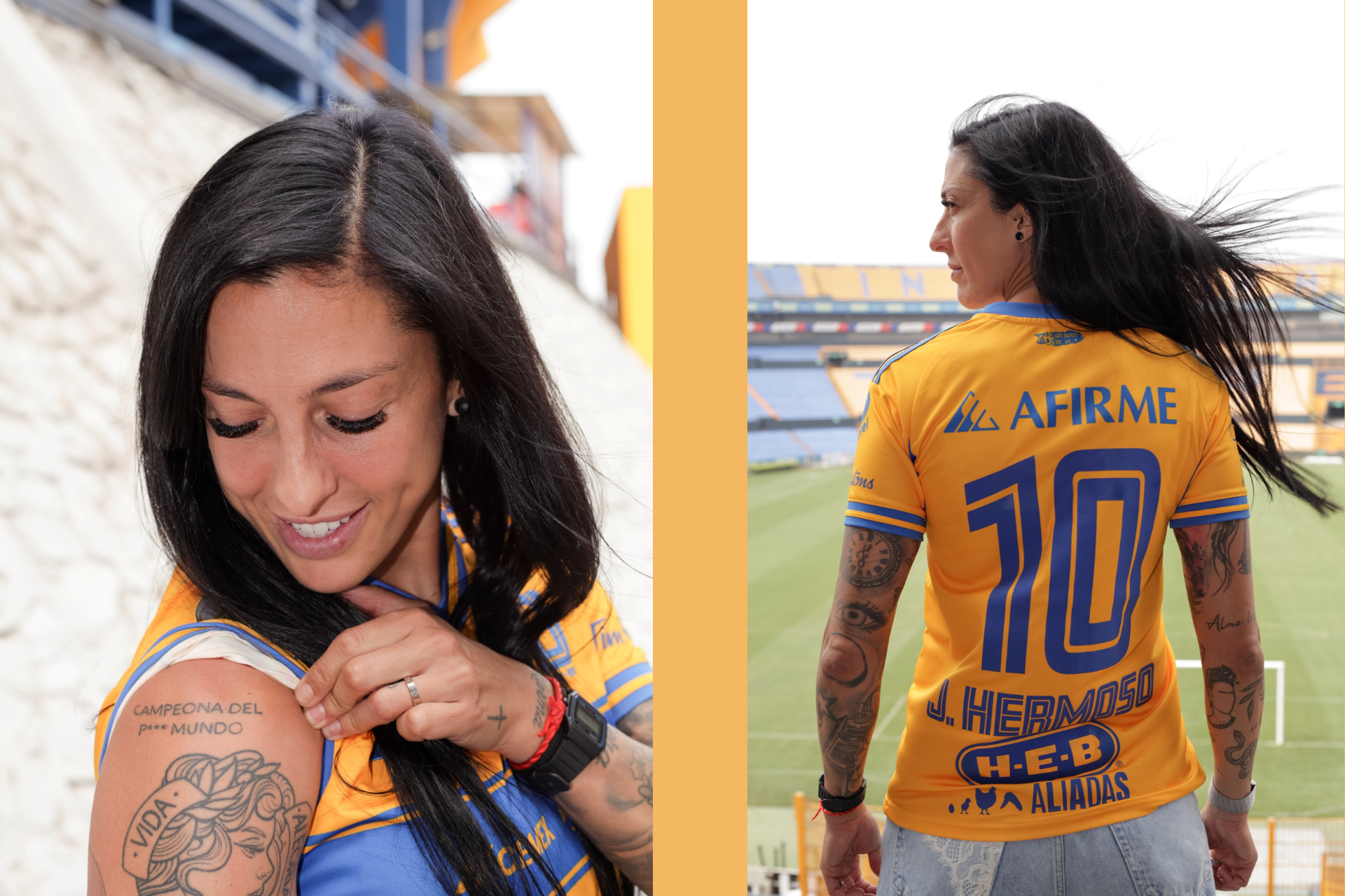 Assignment in Monterrey for France Football featuring Jennifer Hermoso
