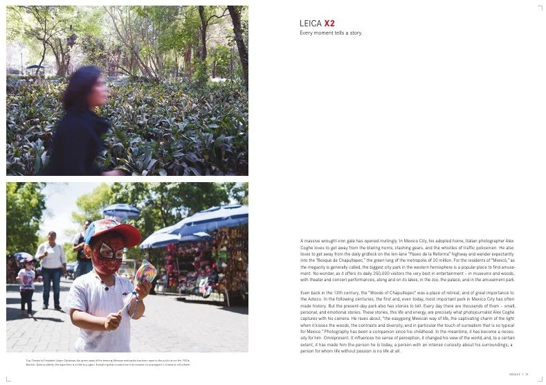 ALEX COGHE FOR LEICA CAMERA AG