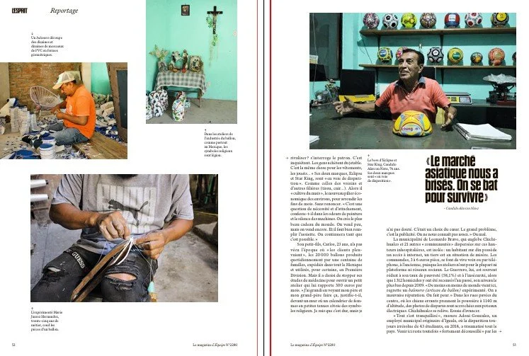 Los Baloneros de Chichihualco. L'Equipe magazine, Mexico Special issue, June 2026.