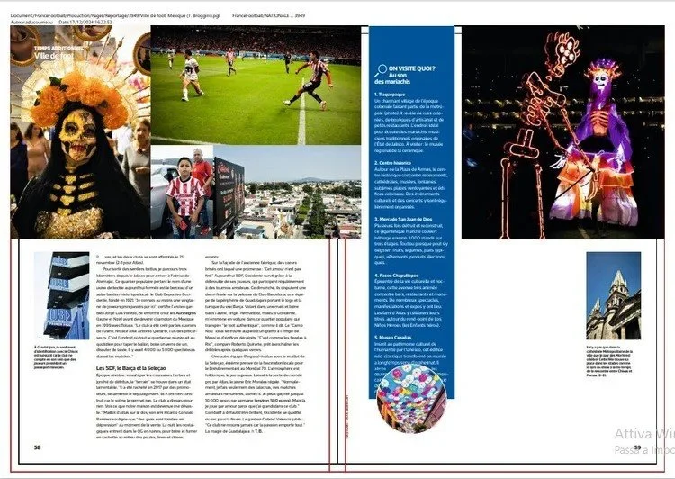 FRANCE FOOTBALL VILLE DE FOOT: GUADALAJARA DECEMBER 2024