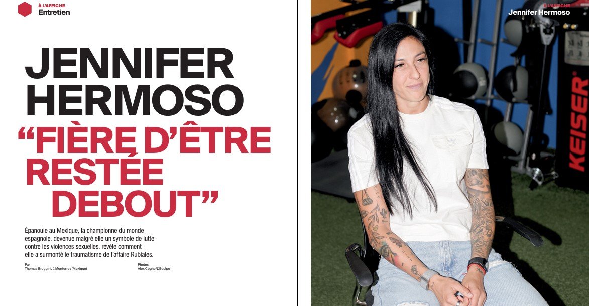 FRANCE FOOTBALL MAY 2026 COVER + MAIN ARTICLE JENNIFER HERMOSO