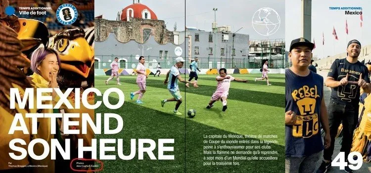 FRANCE FOOTBALL VILLE DE FOOT: MEXICO CITY NOVEMBER 2025