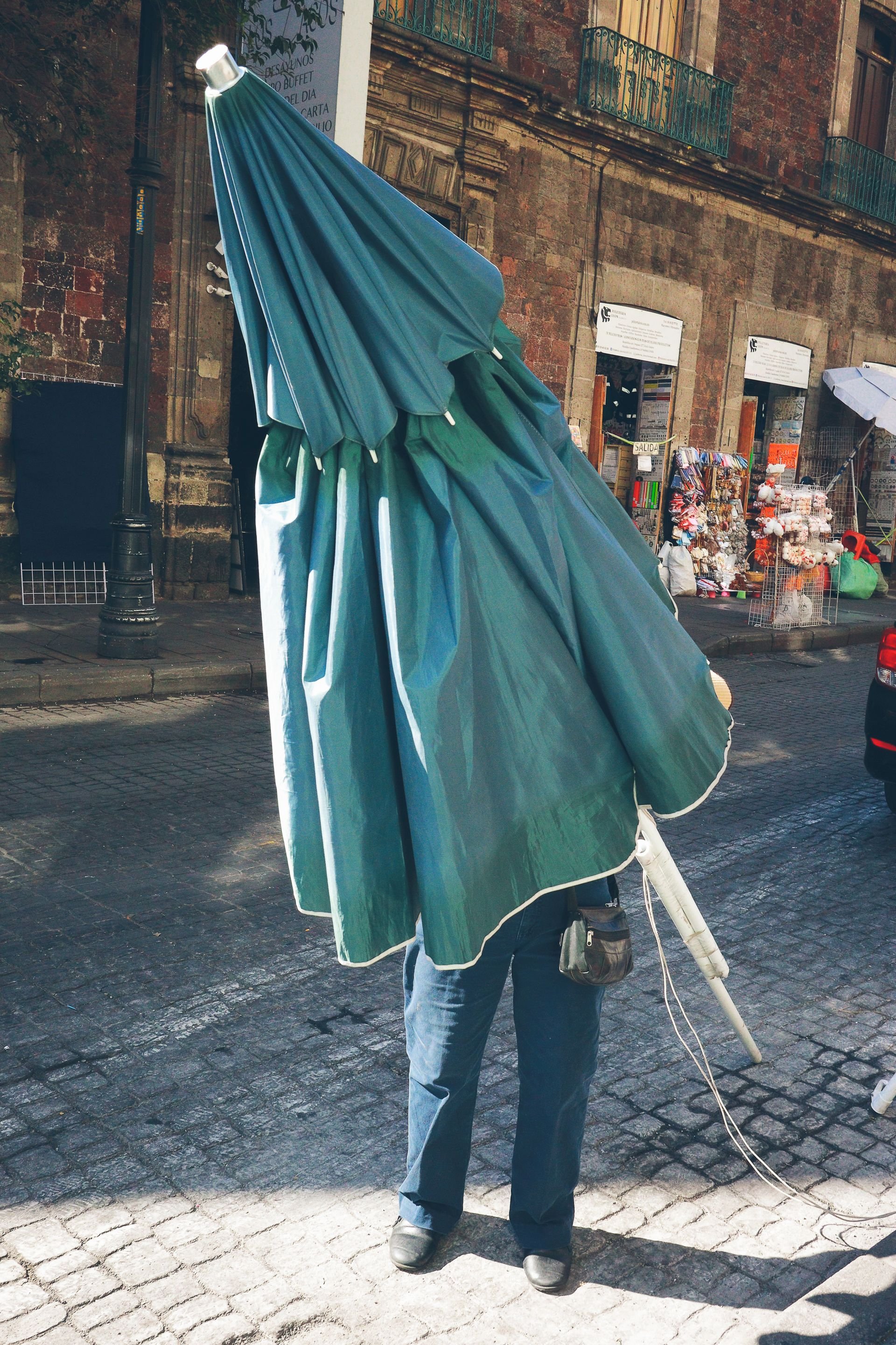 Umbrella man