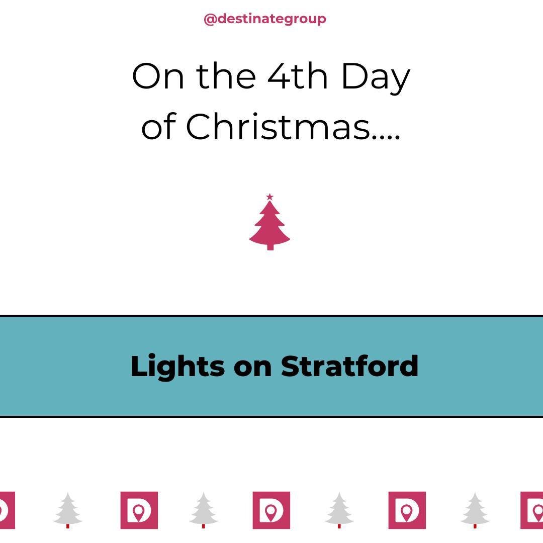 🌟 Day 4 of giving radiates hometown warmth! Destination Stratford is delighted to brighten up the community with a donation to Lights On Stratford. 🎄⁠Christmas
⁠
(To demonstrate our commitment to our local communities, Destinate donate back at leas