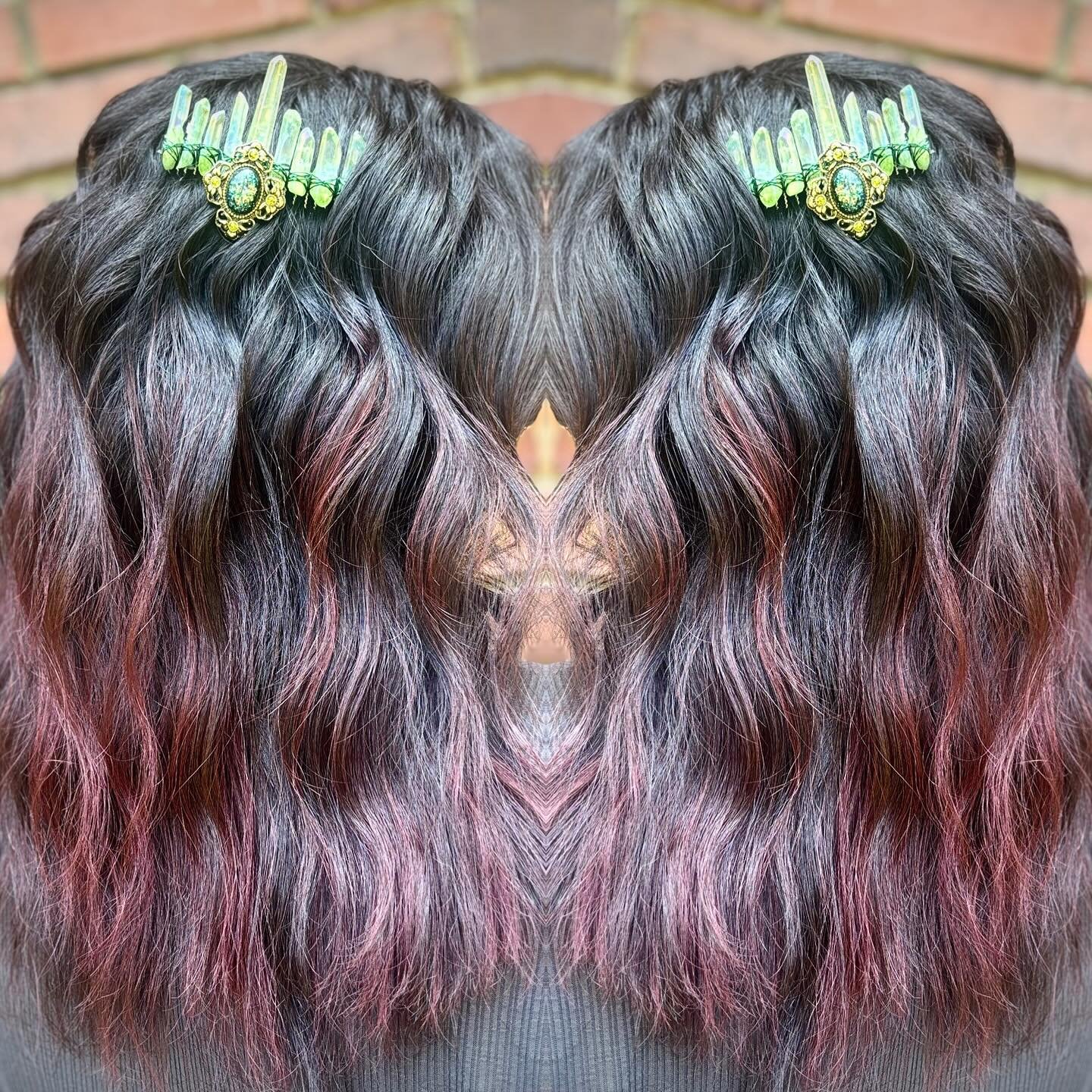 Don&rsquo;t mess with me! Haha!

I don&rsquo;t play around- color is my thing. 

Slayyyedddddd again just like this morning!

💜💜💜💜💜💜💜💜💜💜💜💜💜 @stephm327  @chaos.crystals