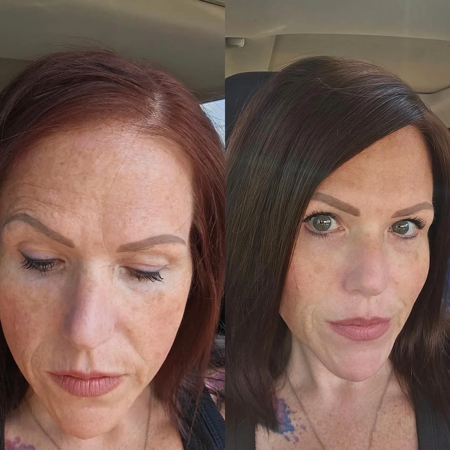 Look at this beautiful client!!! ❣️❣️‼️⚠️⚠️⚠️
She bought one of my custom toppers from online, when I post on wig & topper groups! And she loved it!
I make an array of different hair toppers- most people love a low density topper. They feel the