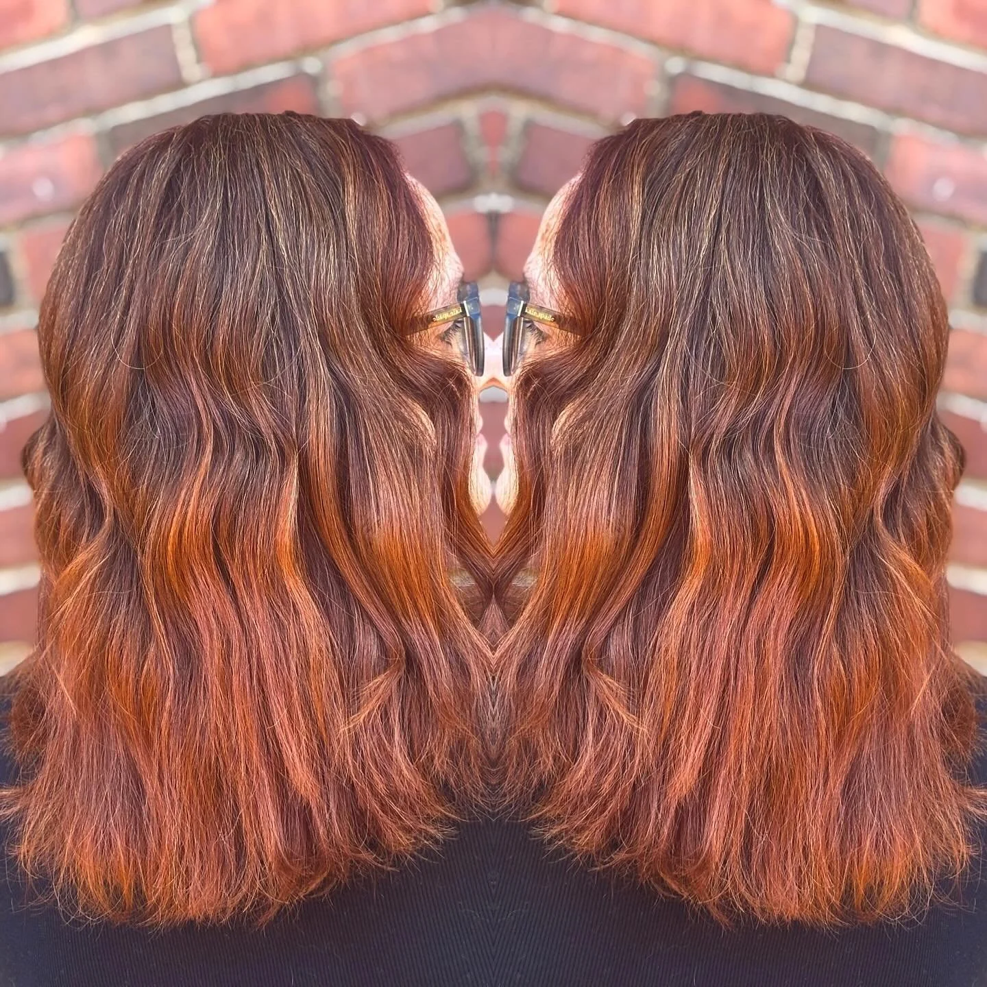 My copper goddess ❤️❤️❤️❤️❤️

Glossed with @milkshakehairpro  glosses