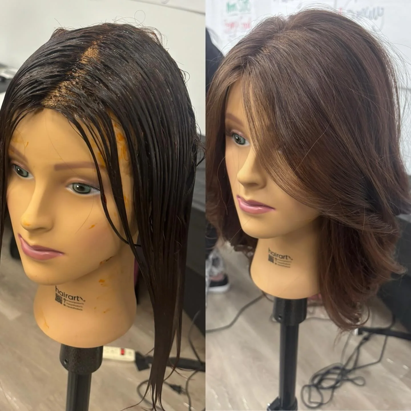 gloss shadow ❤️❤️❤️❤️ @milkshakehairpro 

NET training with amazing people @milkshakehairpro