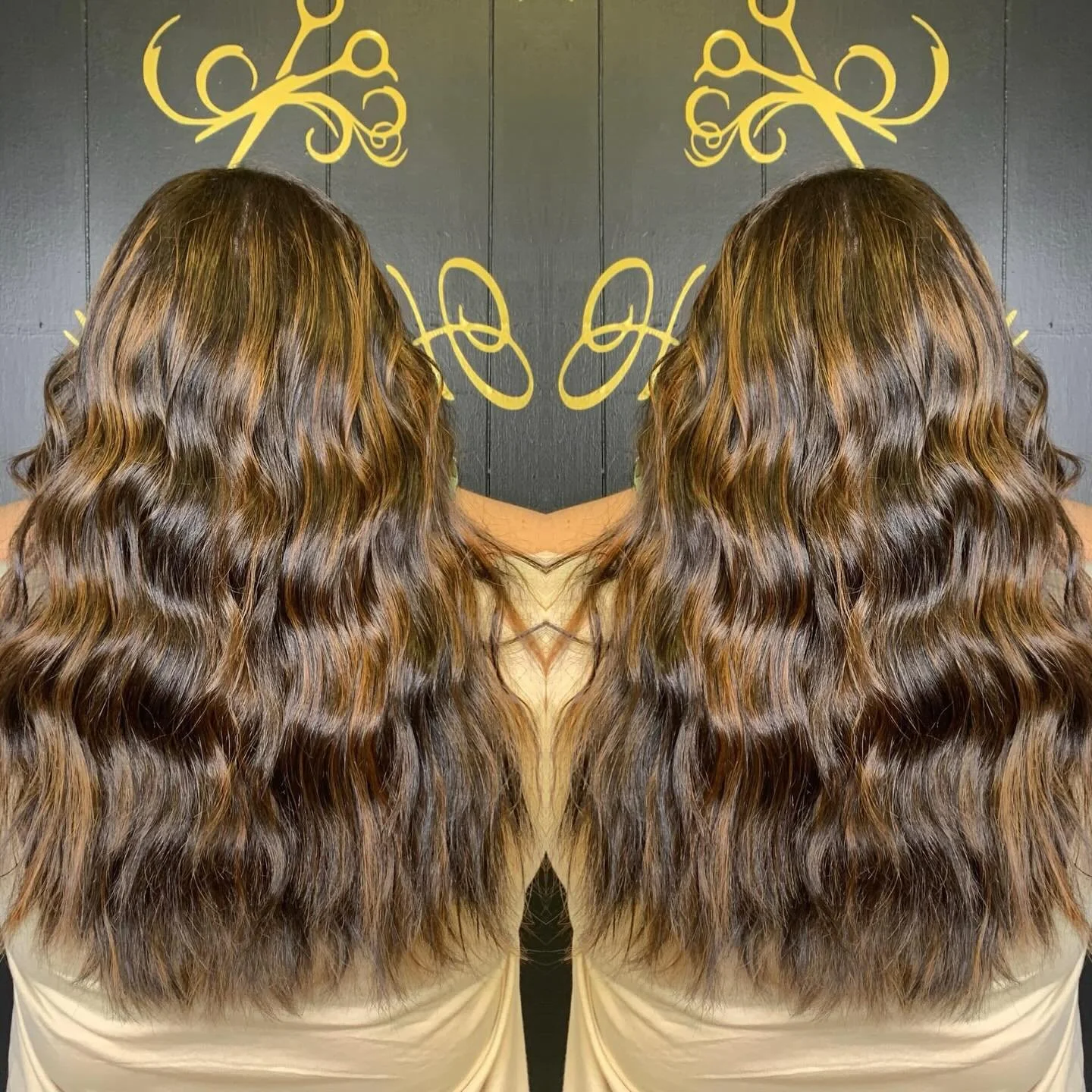 Gorgeous black box dye transformation throwback 🥰🥰