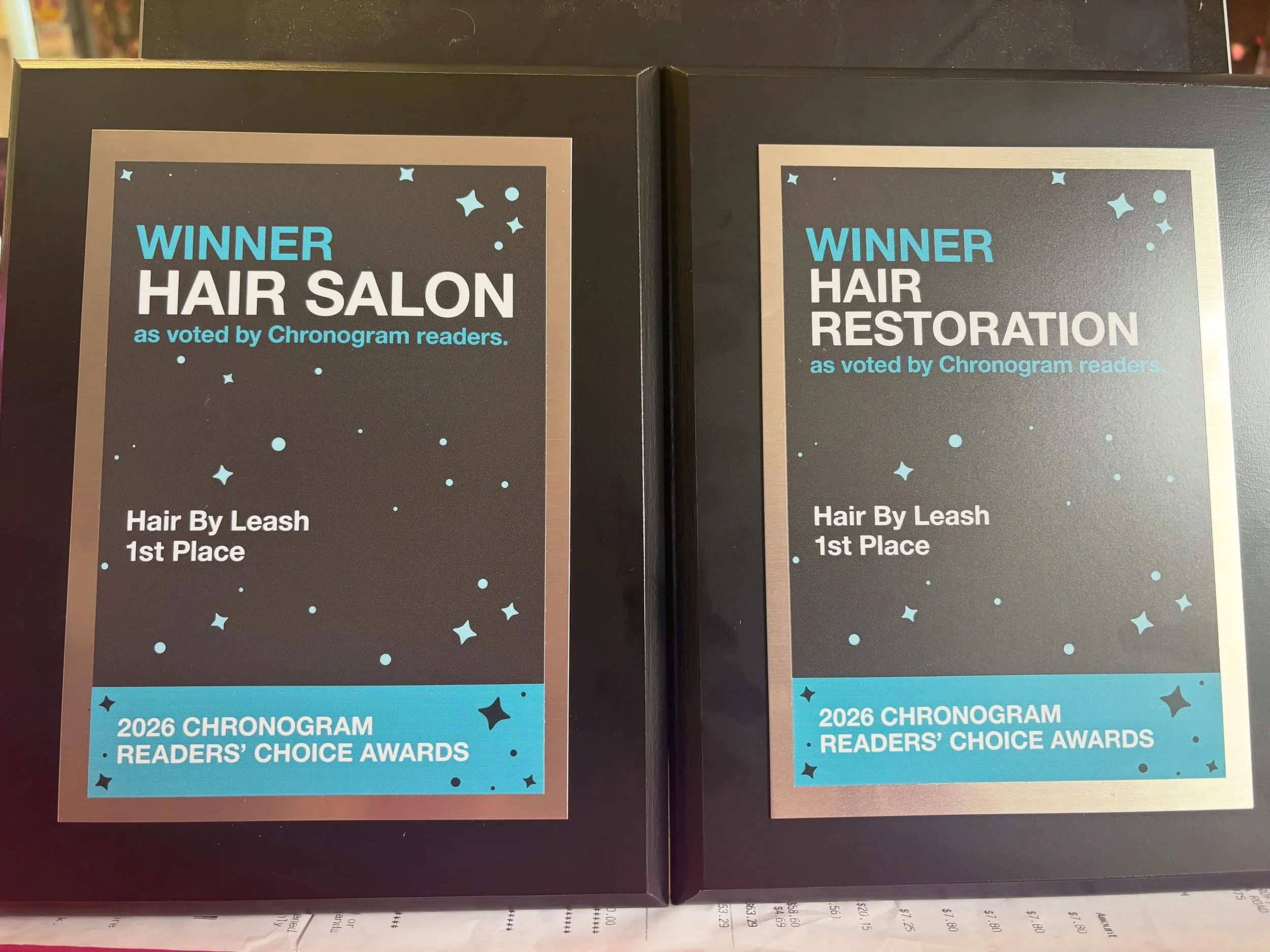 Blessed 7th Chronogram. Thank you clients for always voting for me. You are amazing! @chronogram