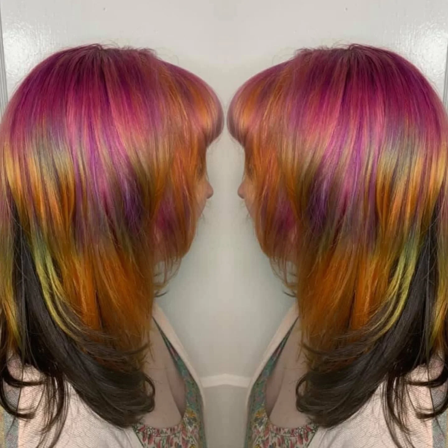 Throwback to one of my very first vivids!❤️💚💚💕💕💛💛💛💛❤️💚