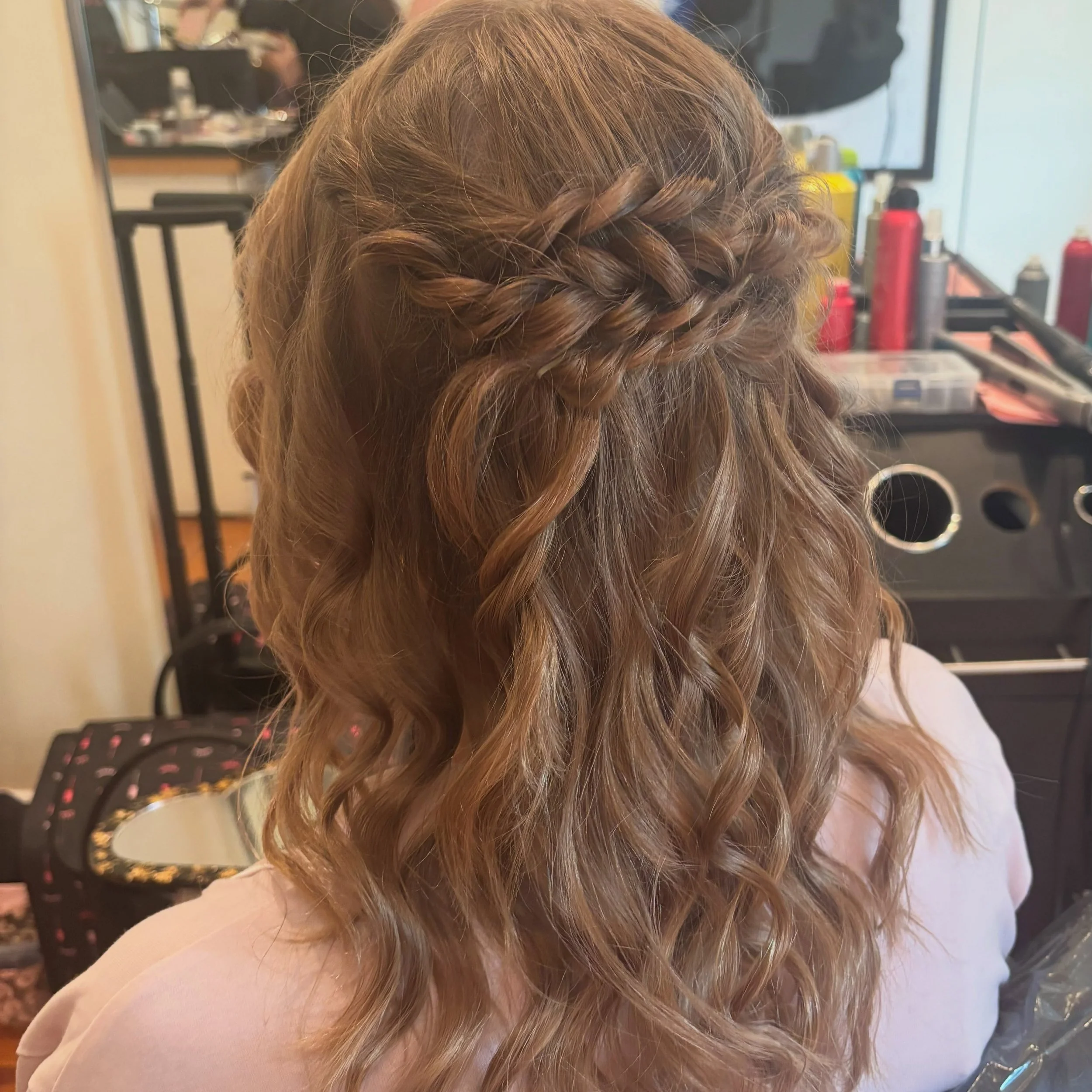 Worked for a new bridal company today @reverebeautyandbridal