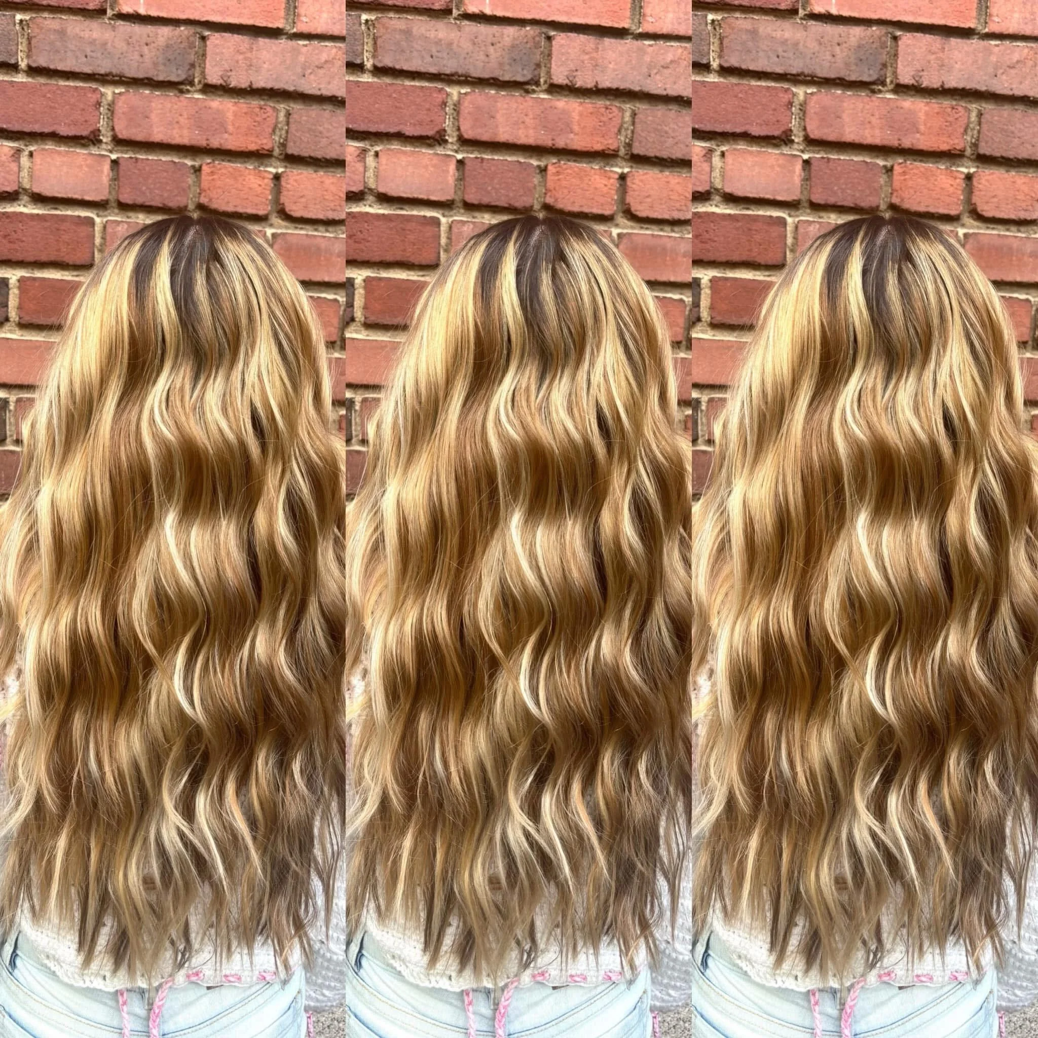 This caramel blonde throwback was a dream come true 🌙🌙🌜🌜🌛🌛🌛🌛🌛🌛🌛🌛🌑🌑🌑🌑🌑