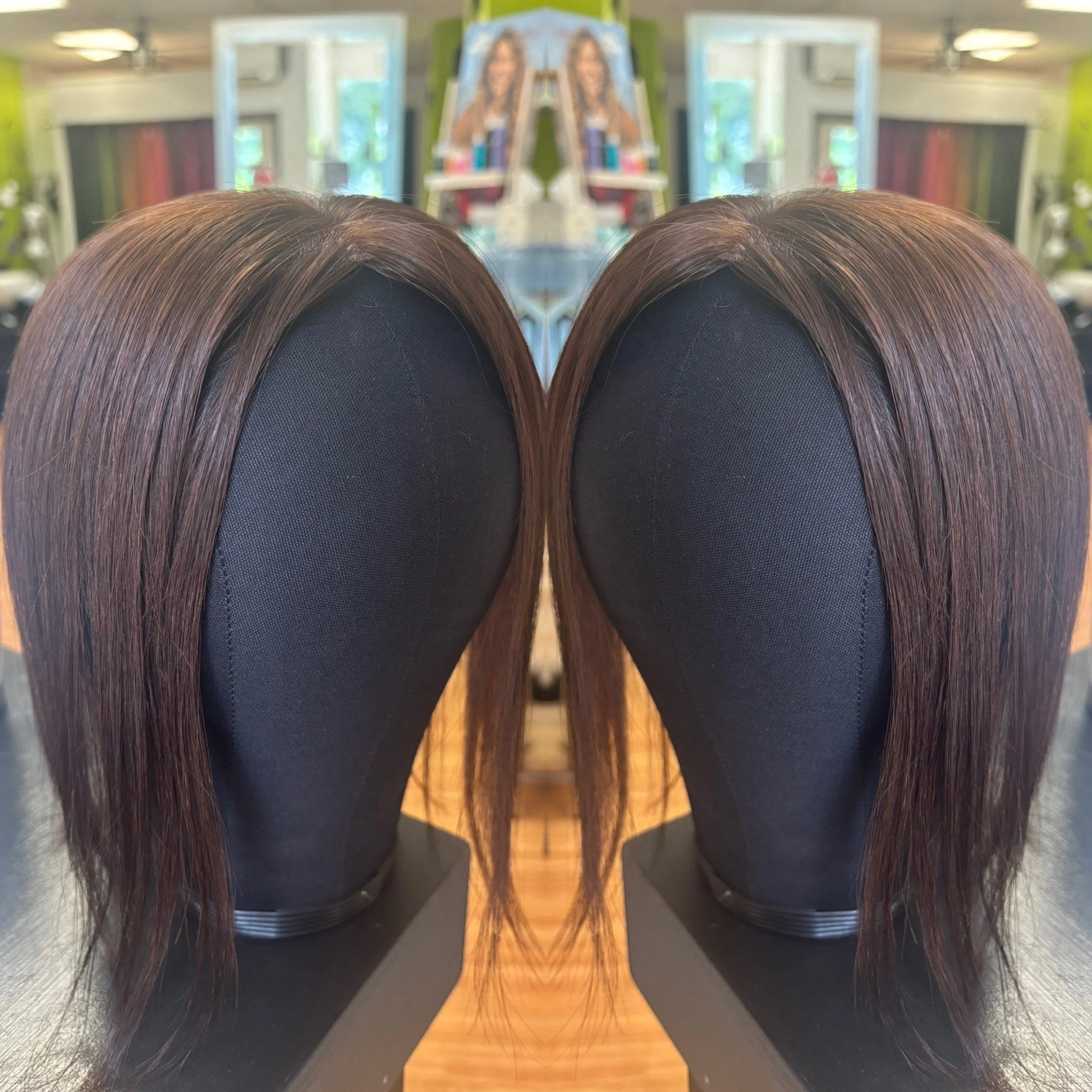 Medium brown chestnut topper