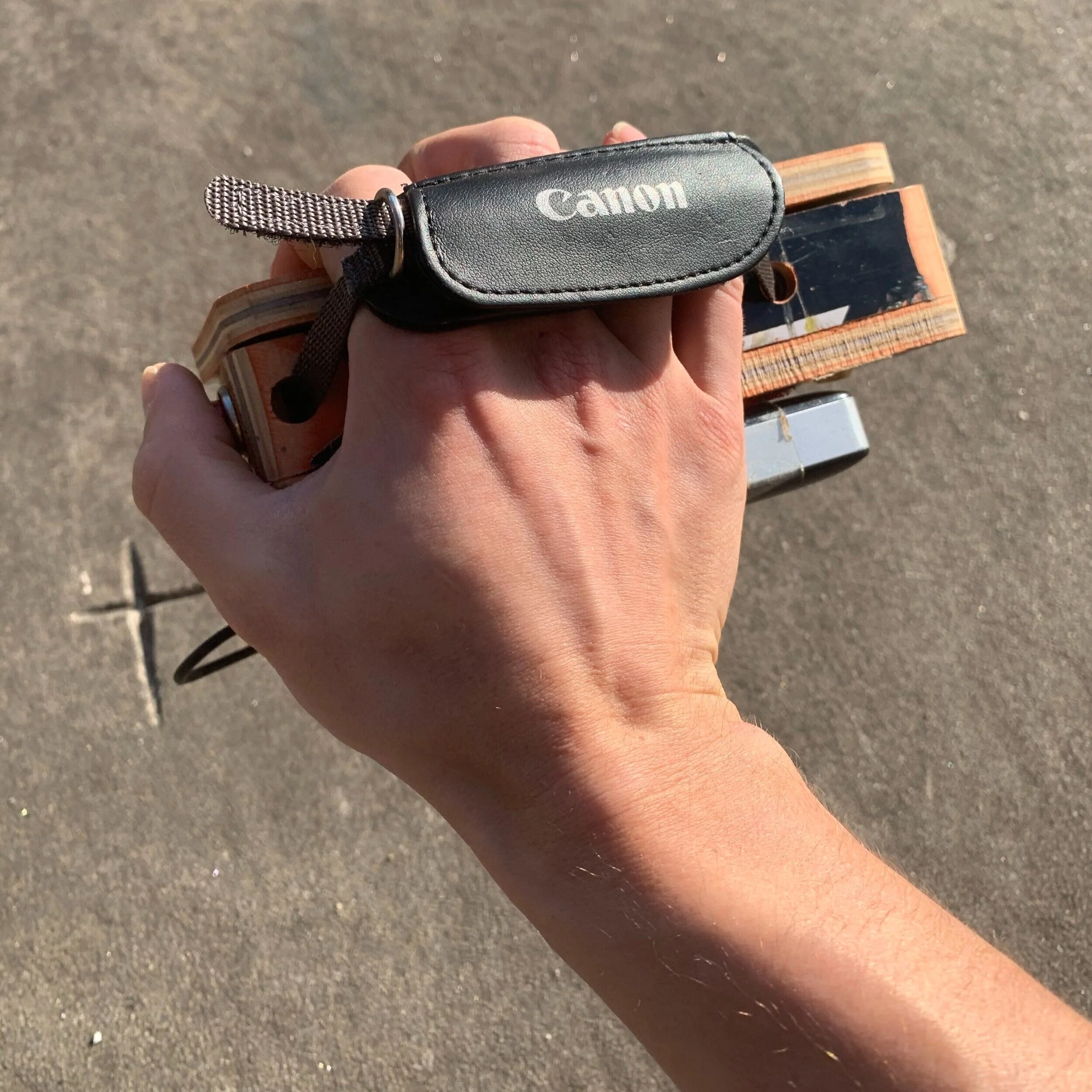 hand strap for comfort