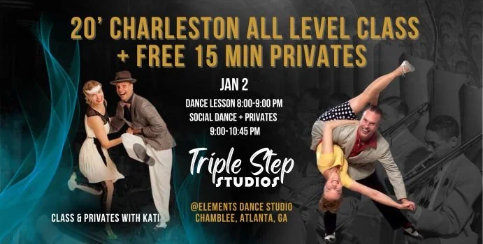 Friday Night Swing Dance Lesson &amp; Lindy Hop Social