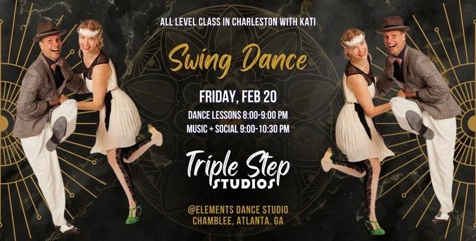 Friday Night Swing Dance Lesson &amp; Lindy Hop Social