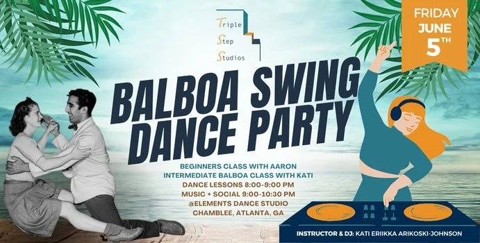Friday Night Swing Dance Lesson &amp;  Social dance 
