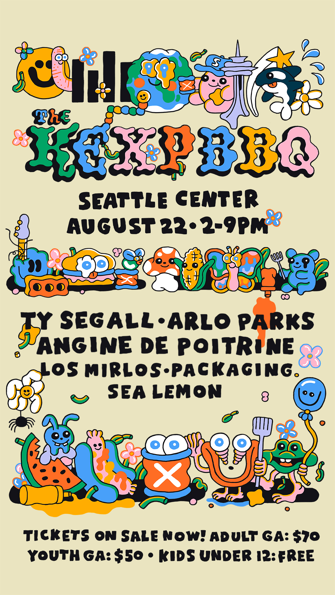 win 2 free tickets to the kexp bbQ
