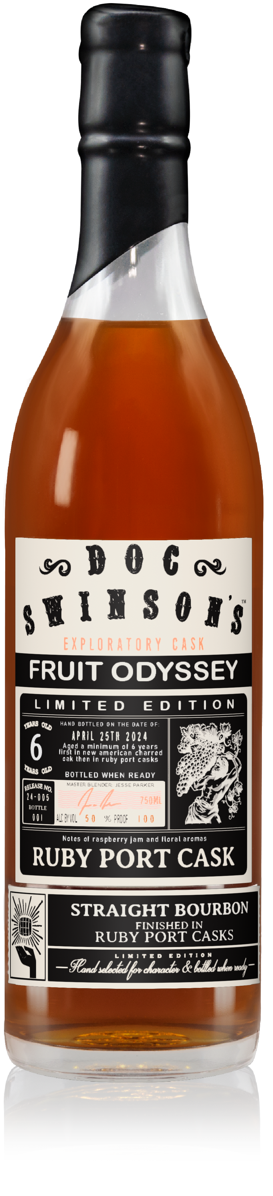 FRUIT ODYSSEY ~ Straight bourbon finished in ruby port casks