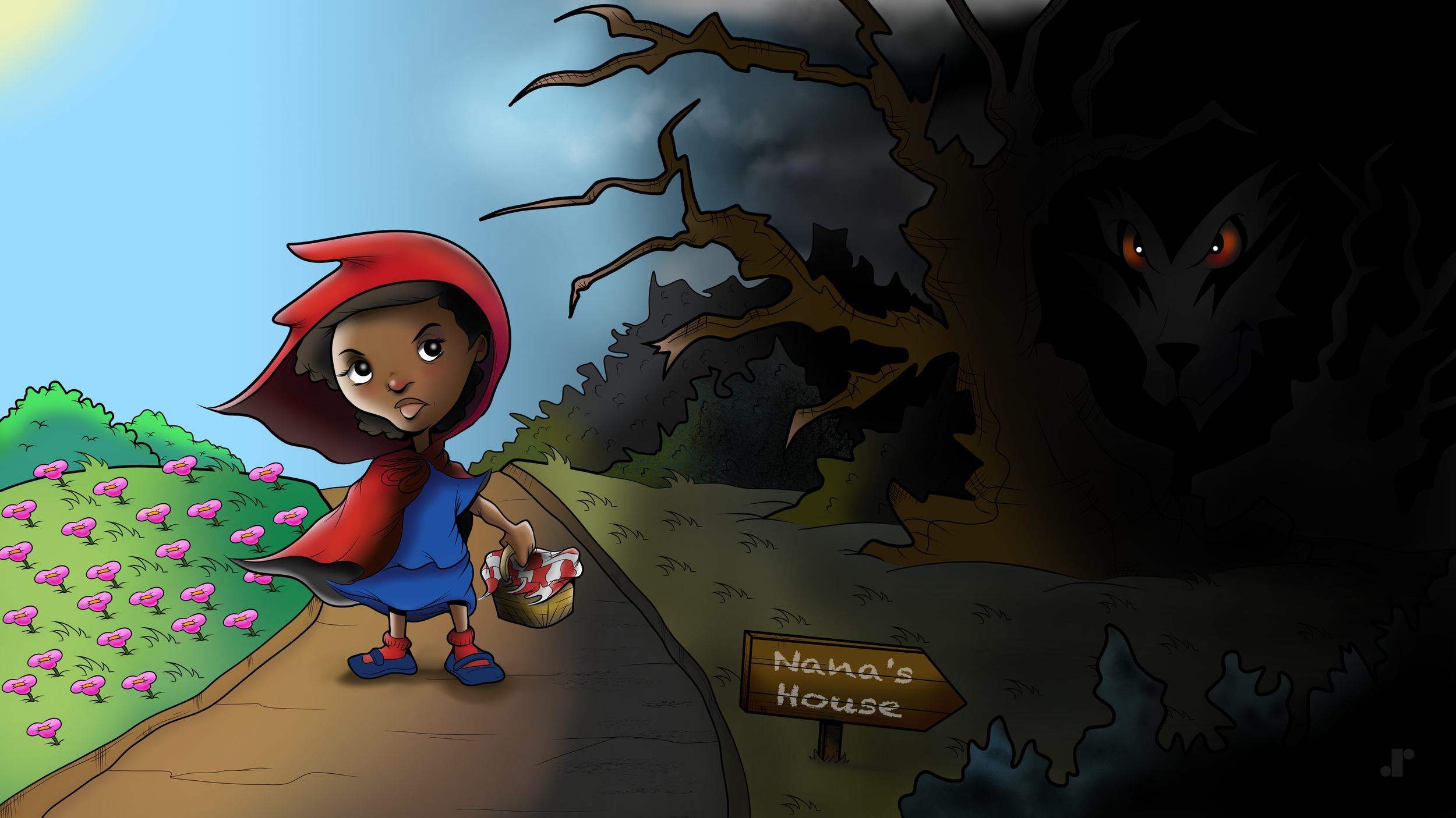 Darren Randle Art - Lil Red Hood