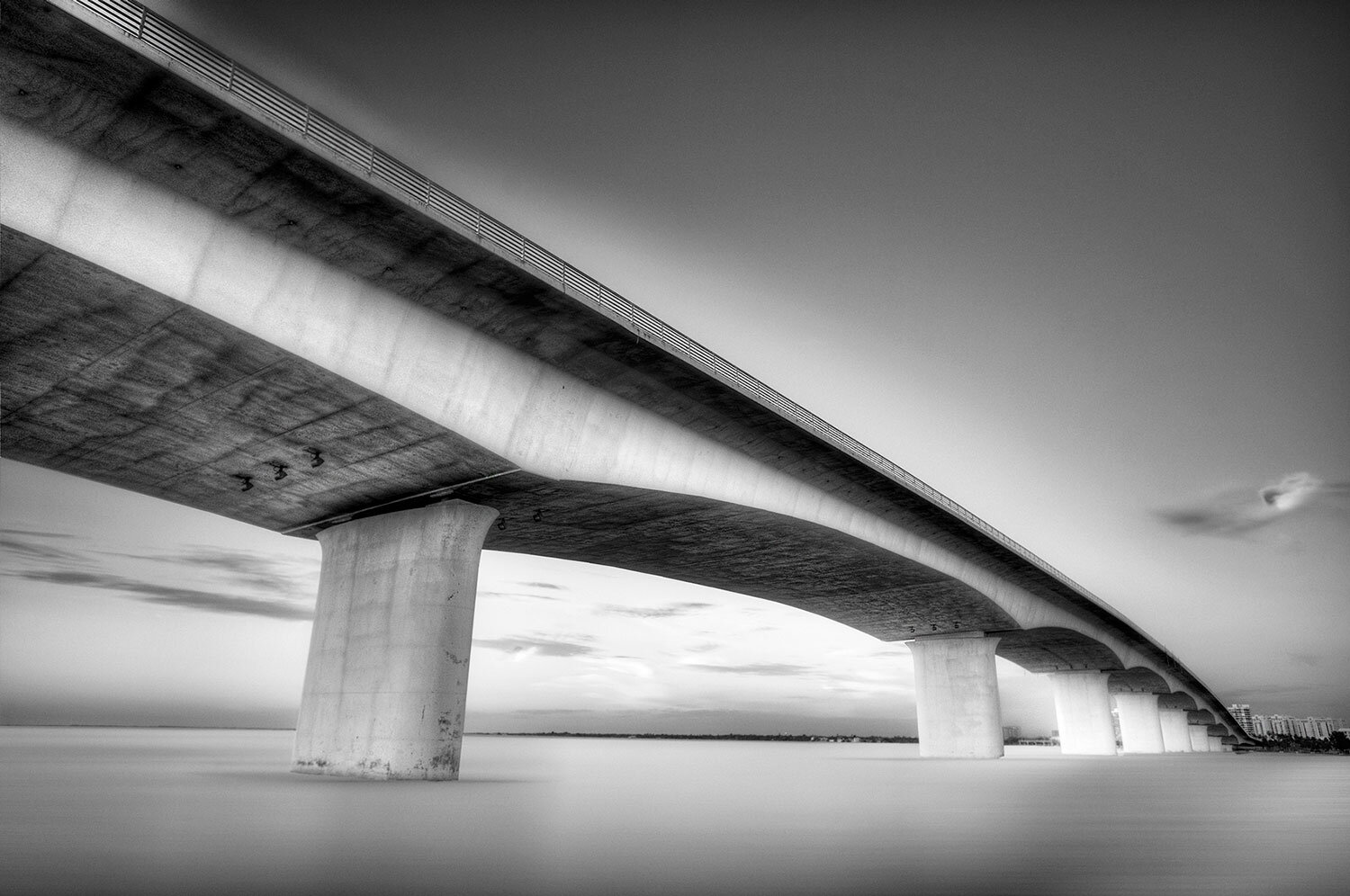 Sarasota bridge, Florida.