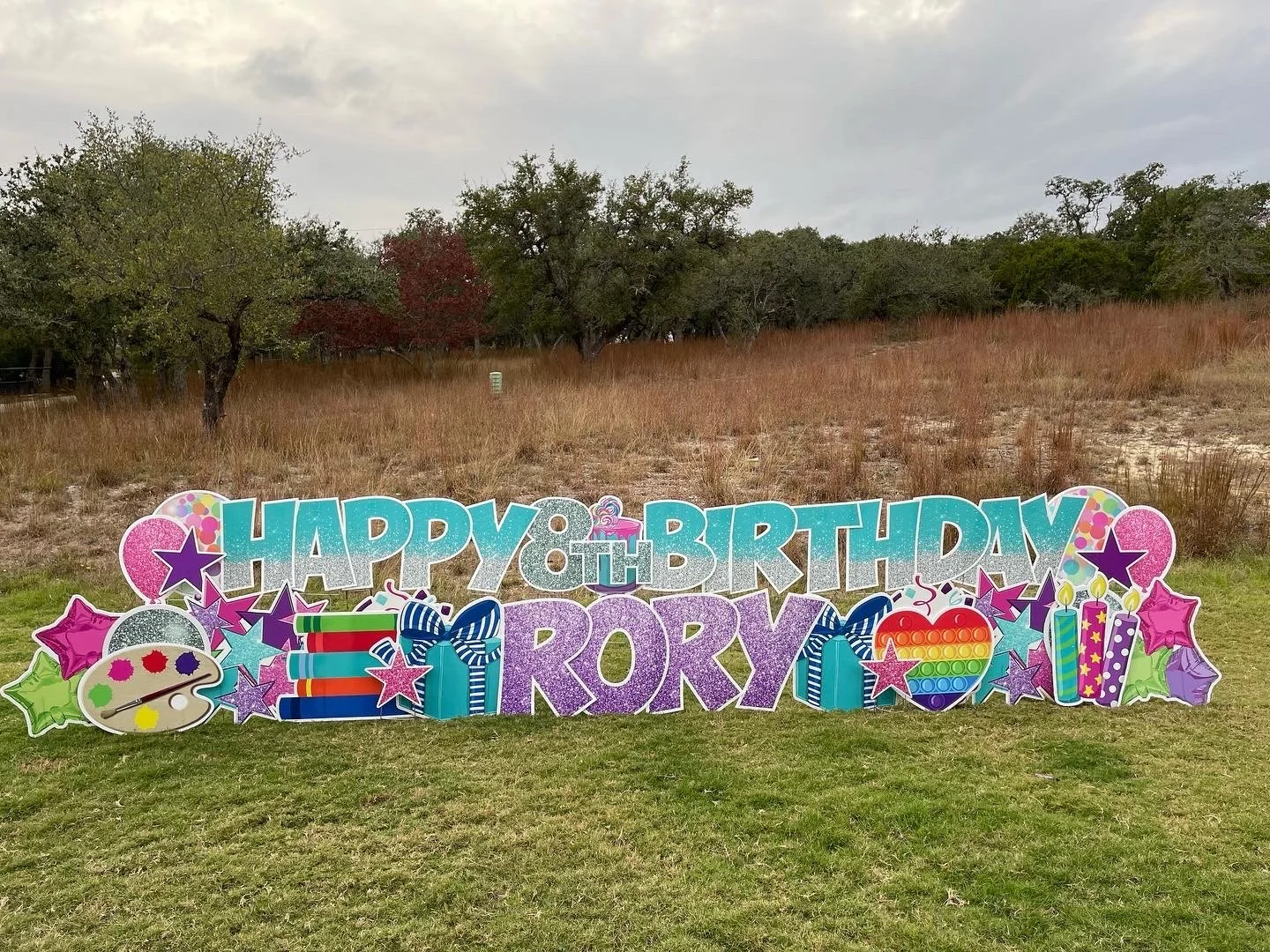 Girl Birthday Sign