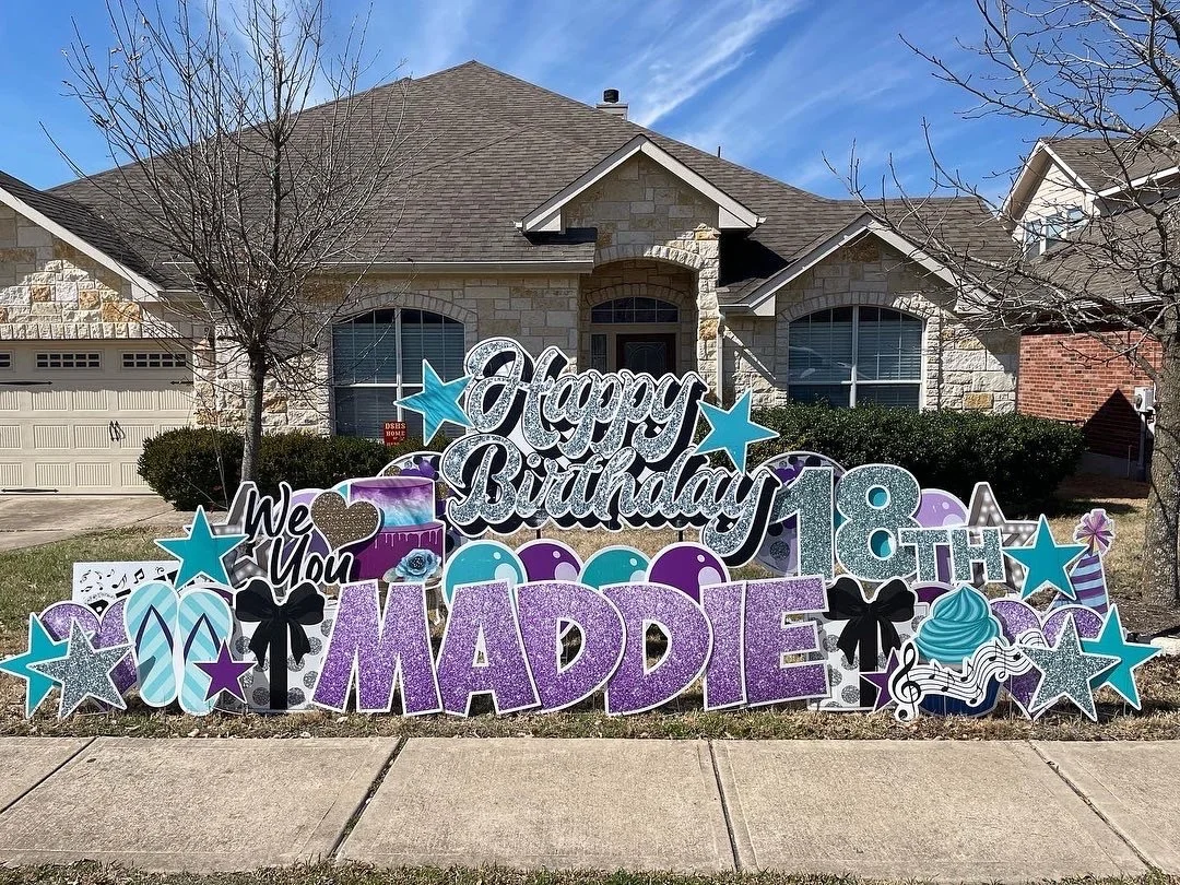 Girl Birthday Sign
