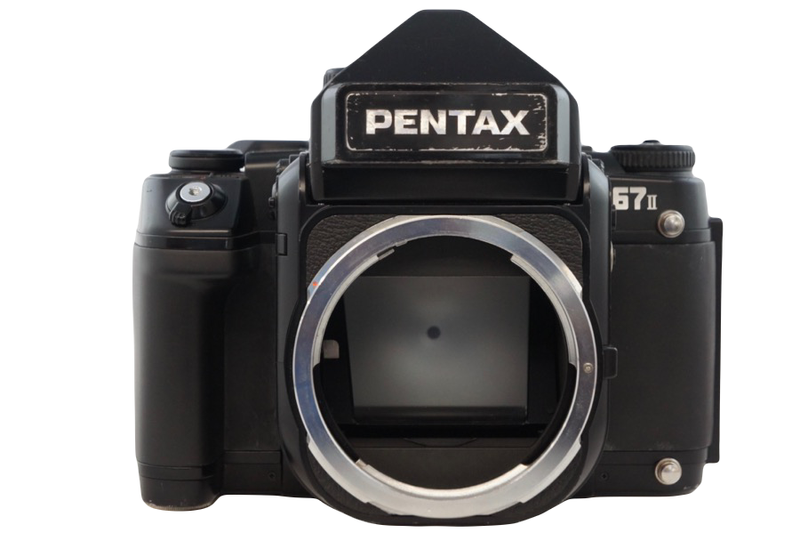 Pentax 67 II with prism and 105mm f/2.4 — Sendean Cameras