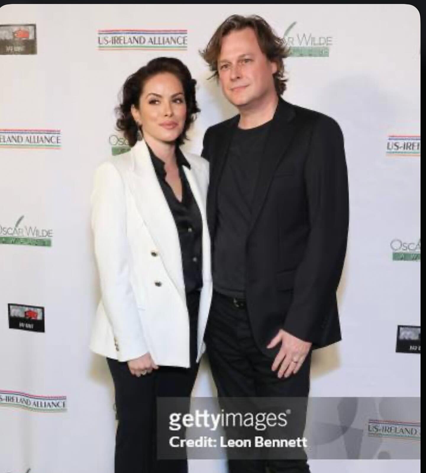 Wonderful night at the @oscarwildeawardsla at @bad_robot . Thank you @trinavargo &amp; @jjabramsofficial for hosting another memorable night honoring Pierce Brosnan, Molly Shannon, Richie Banaeham. ☘️❤️ I will be rooting for The Irish this weekend at