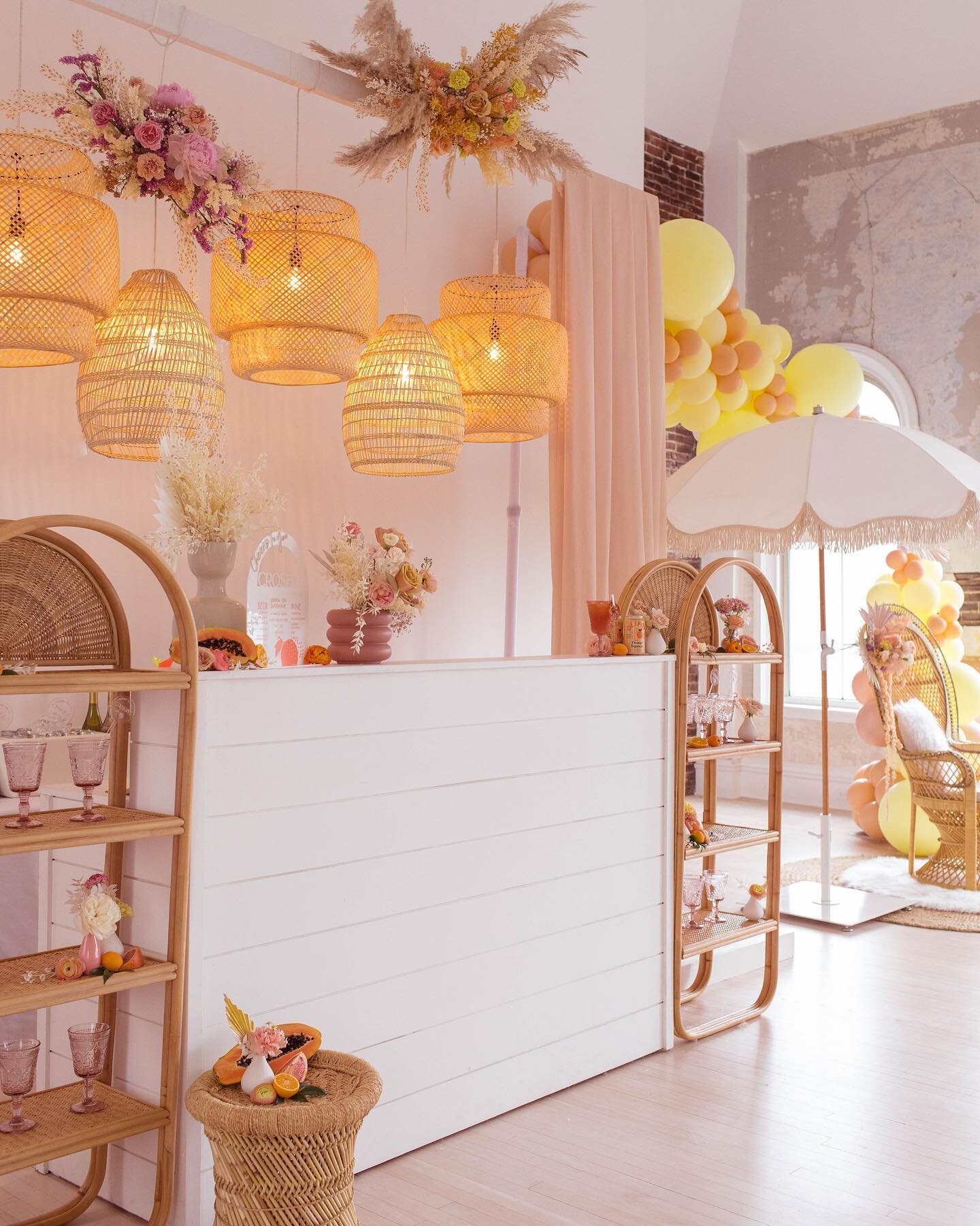 In my next life, I want to come back as Crosby James (and I mean, how cool is her name, too?) All the cute fruity citrus-y goodness on display for this sweet little celebration. I am fully loving this color palette and styling with fruit is always a 