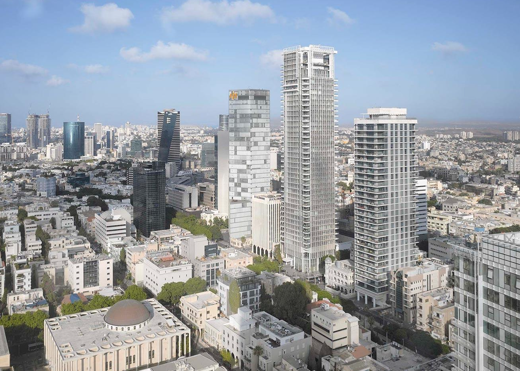 Tel Aviv skyline