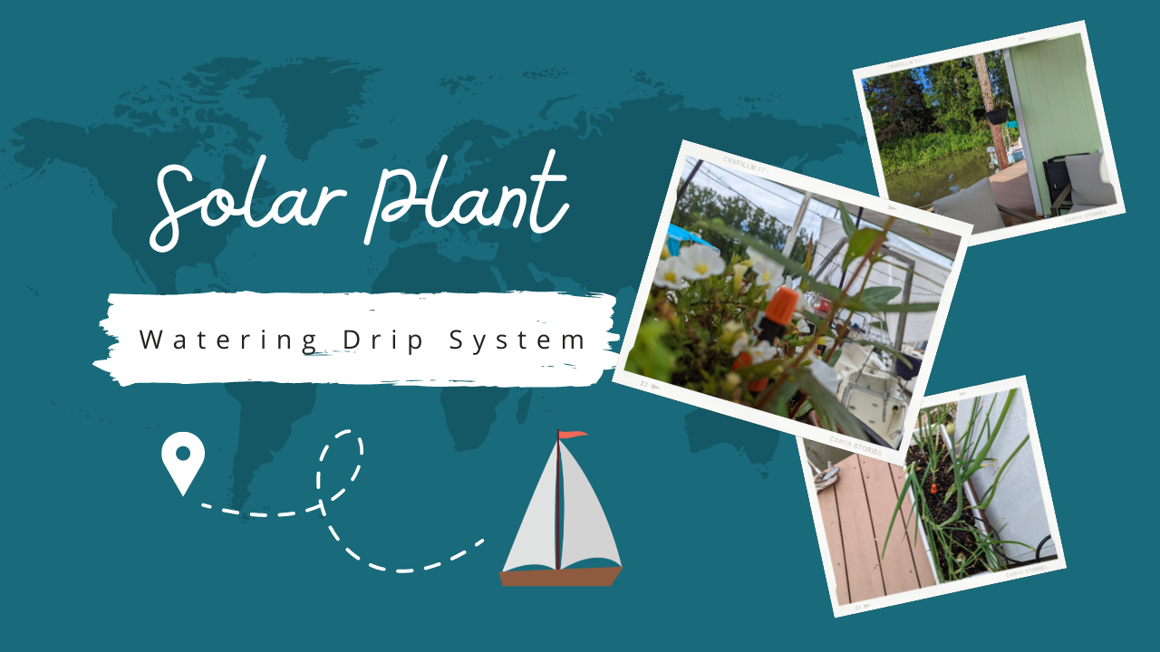 Solar Plant Watering Drip System