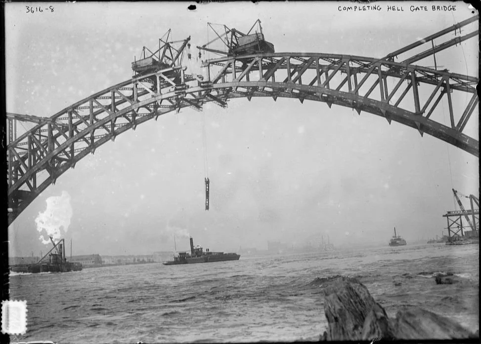 in admiration of the span