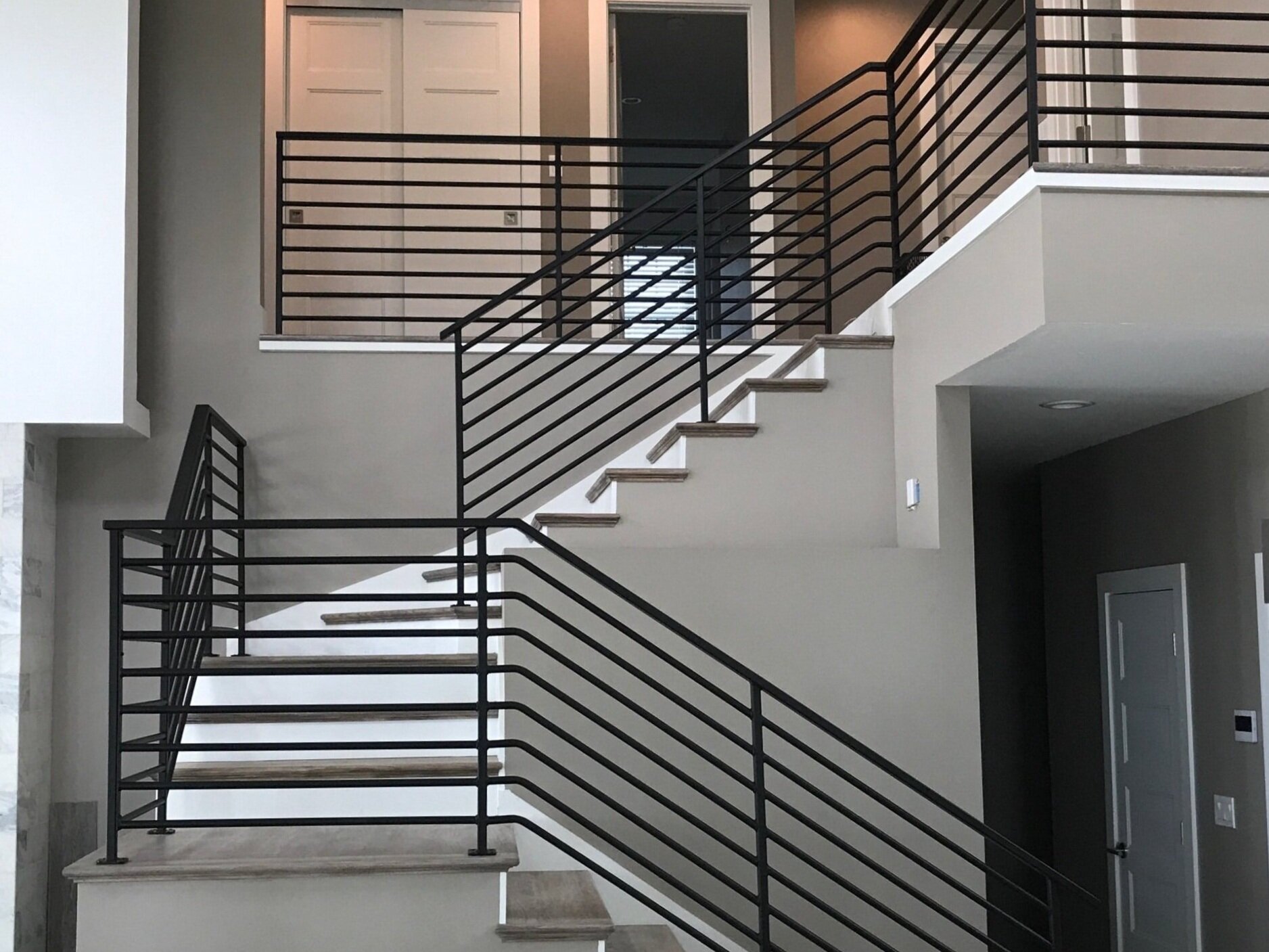 All the Details on Our Industrial Metal Stair Railing - Plank and