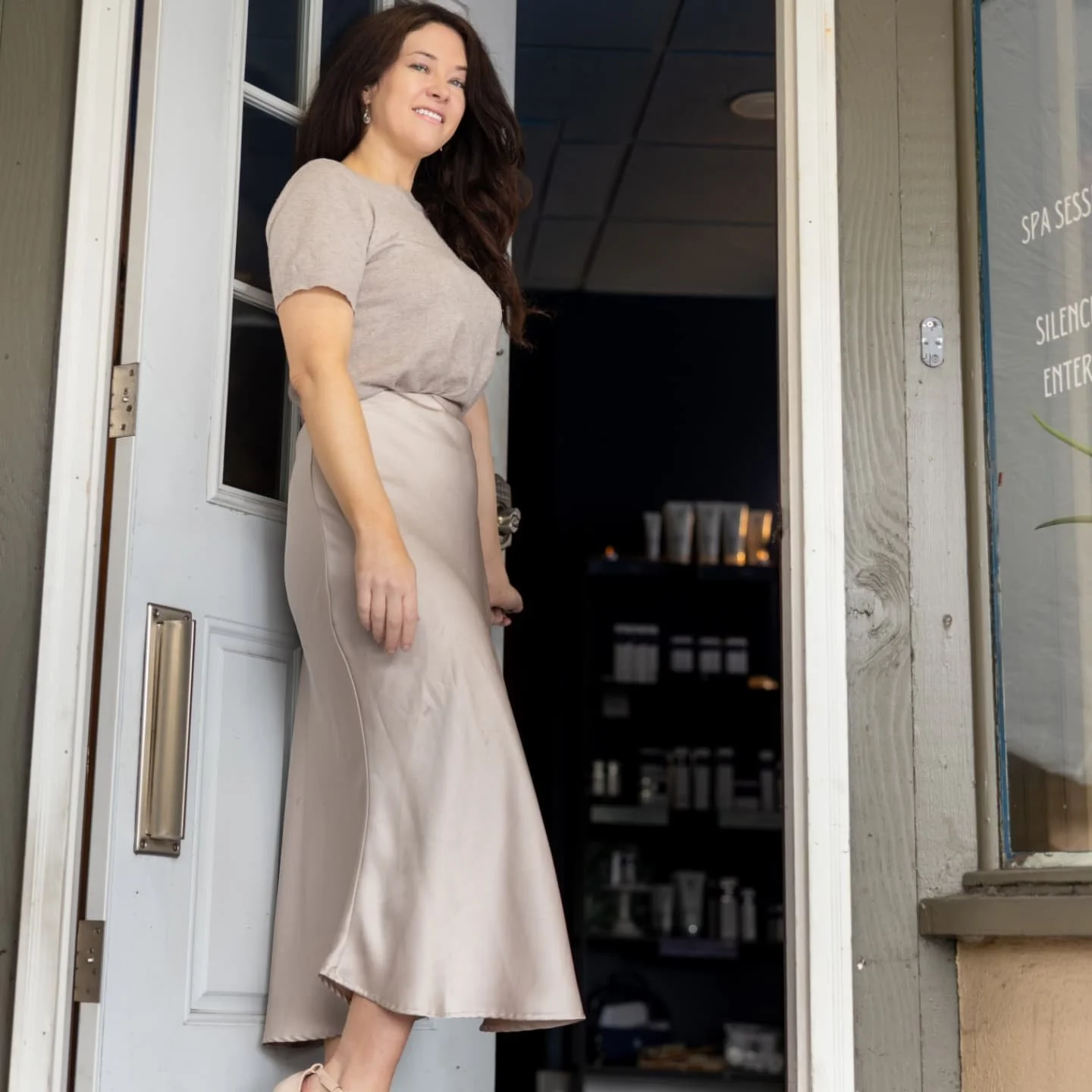 Jamie, the owner, has been in the spa field since 2005, and created this space in 2020. All Aglow Spa proudly teaches self-care for all.