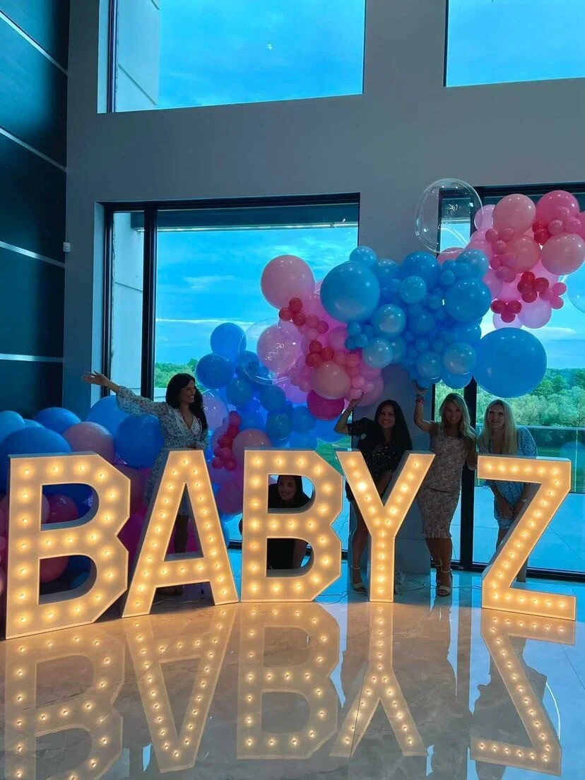 Gender Reveal Garland