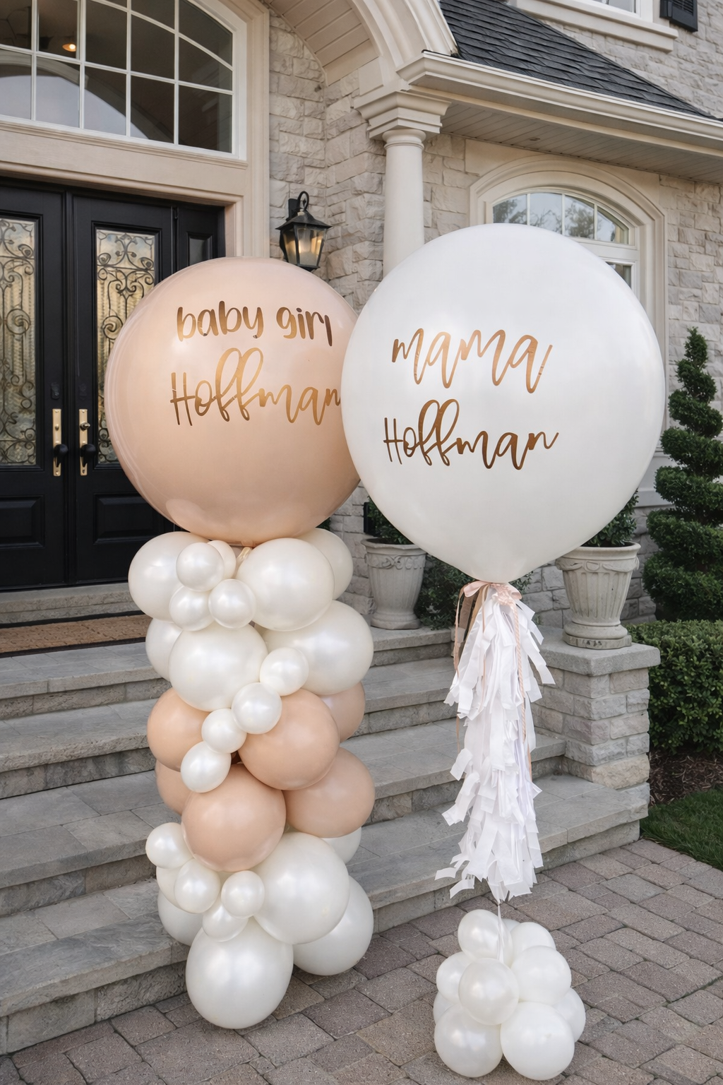 Personalized Maxi Balloon Stand & Maxi Balloon with Tassel Tail (Copy)
