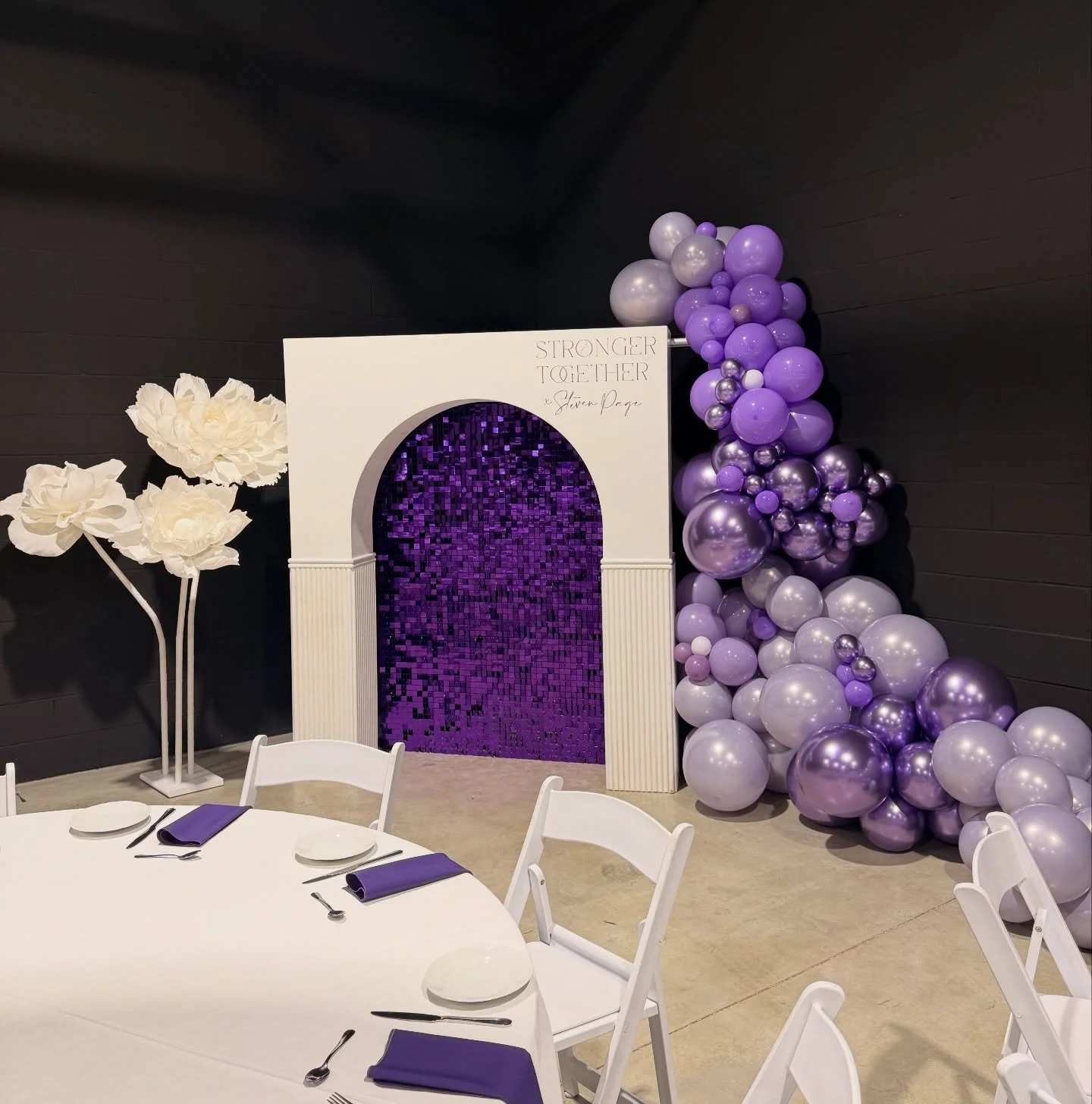Honoured to have created the d&eacute;cor for the Stronger Together Gala featuring Steven Page, an unforgettable evening that raised more than $80,000 in support of child and youth mental health services in our community. 💜

At Sempre Solis, we beli