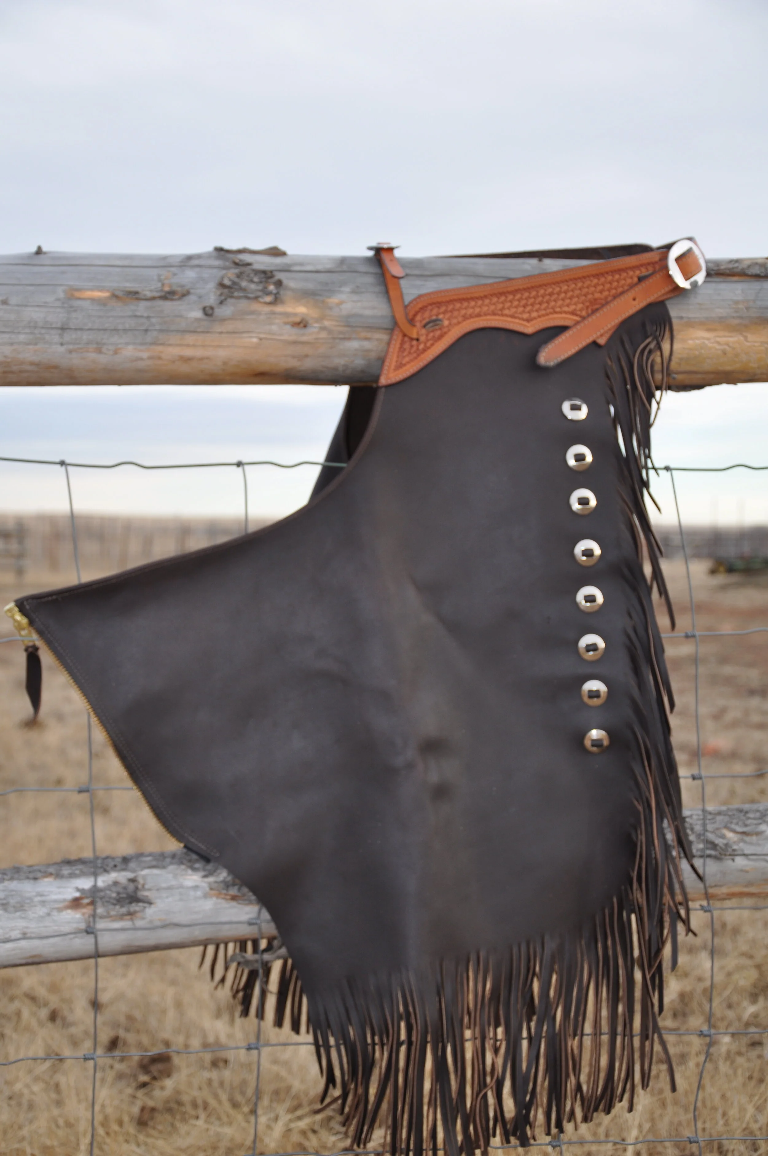 K Bar J Leather Zippered 202 Working Chink