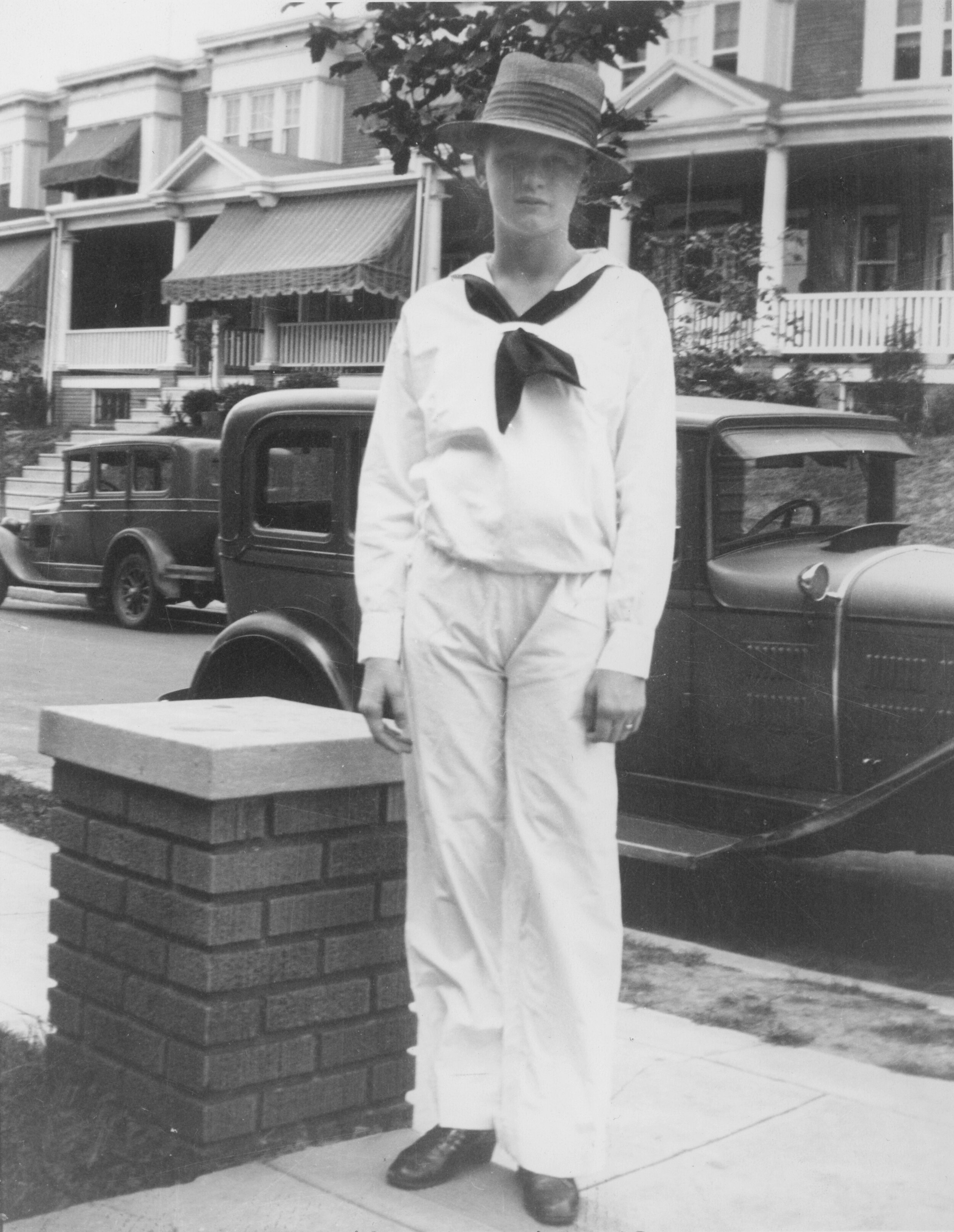  Erickson at the age of 10 or 11. Circa. 1928 
