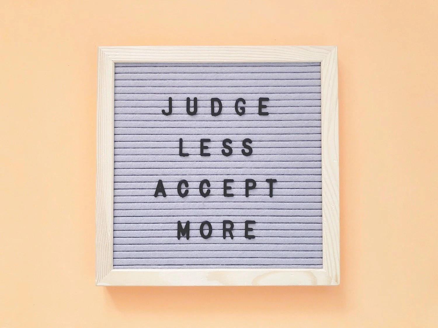 The Power of Acceptance