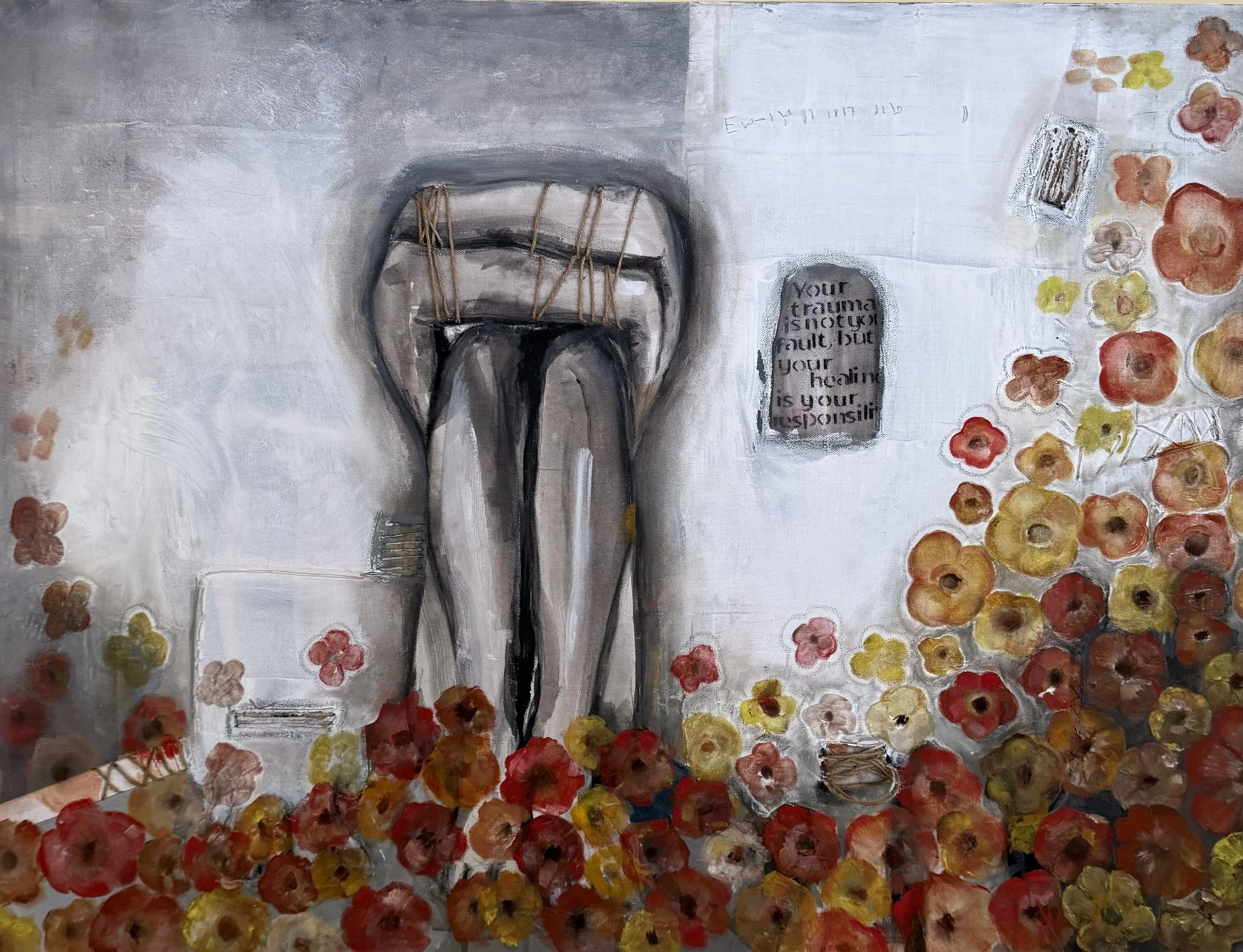 Emotive Reflection Canvas Art