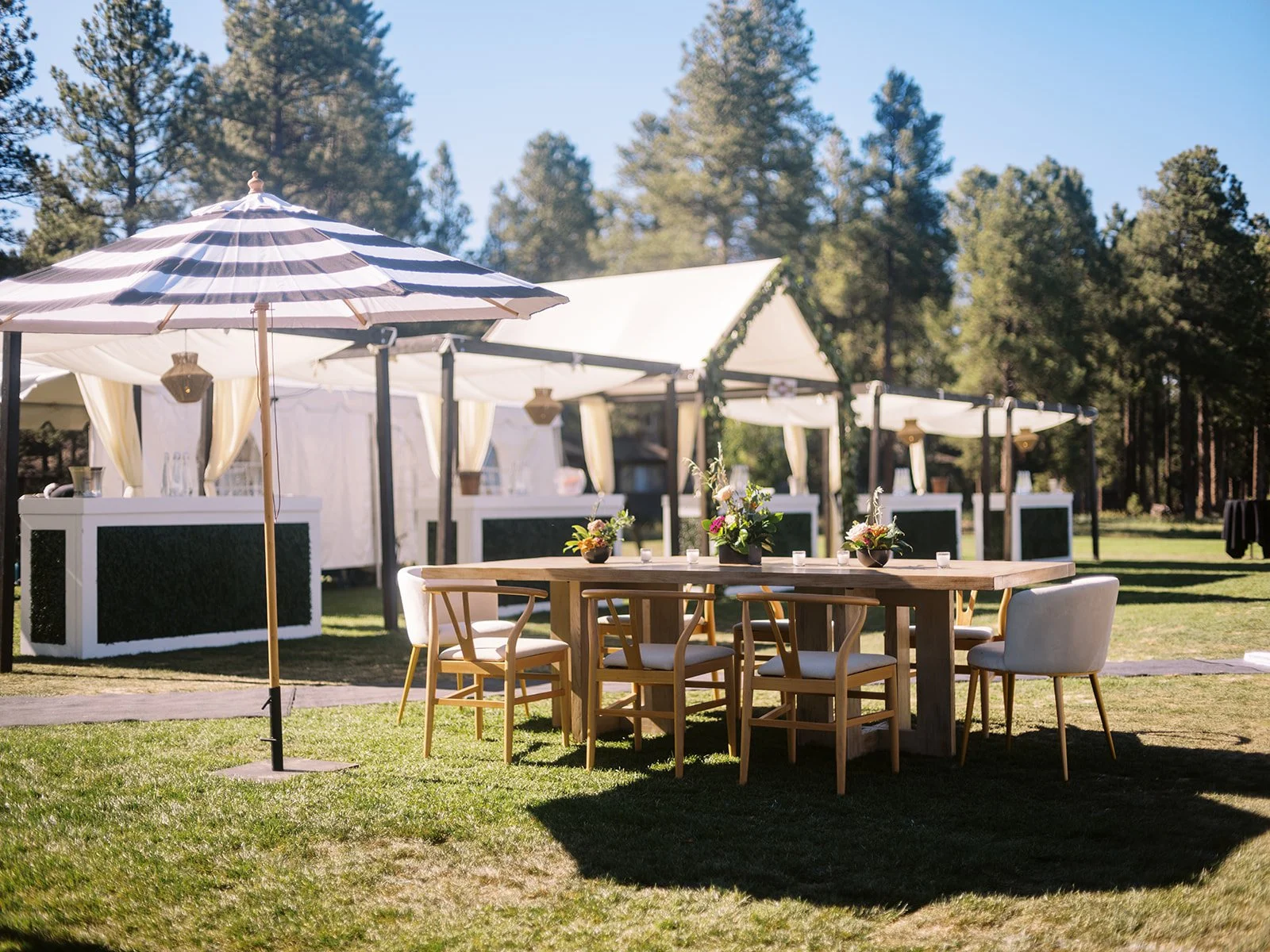 An Outdoor Wine Tasting