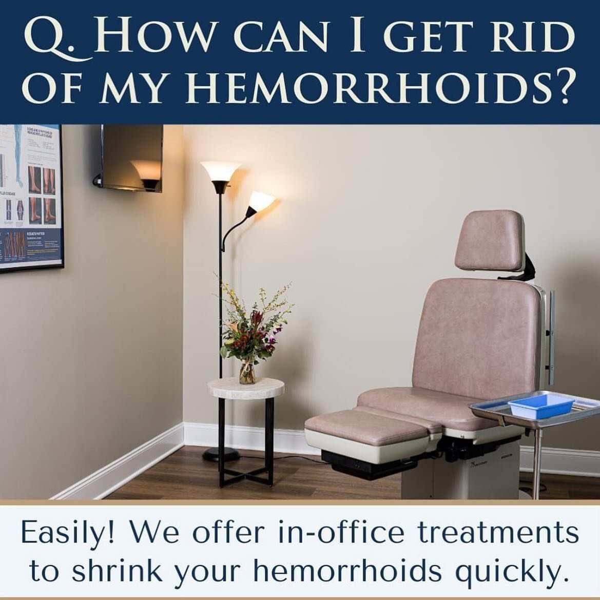 How Can I Get Rid of My Hemorrhoids?✨
Simple! Just request an appointment in any of our 4 convenient locations on www.VeinInstitute.com and our talented providers can help you!

To learn more about our Hemorrhoid treatments visit:
https://veininstitu