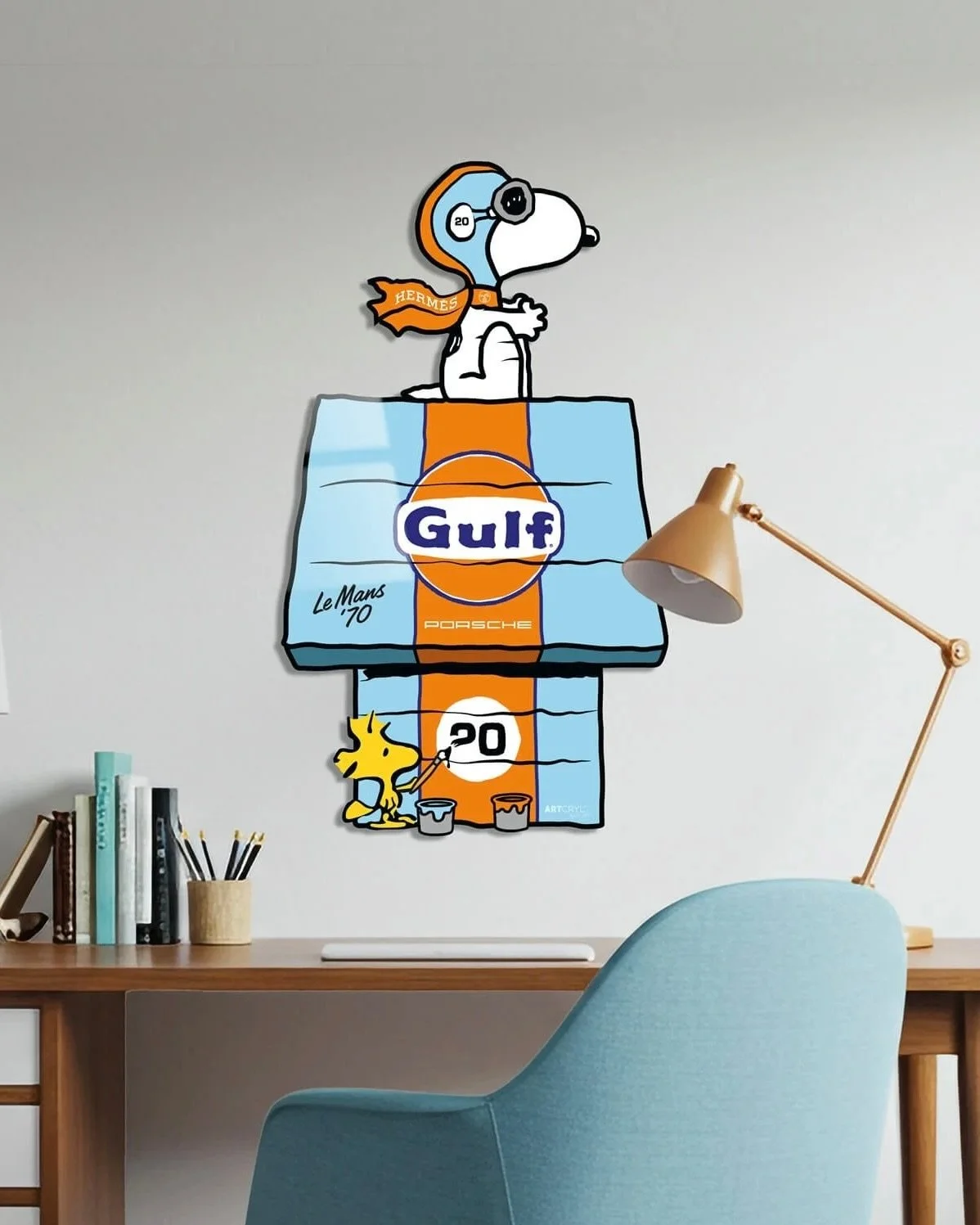 New - Snoopy McQueen 🩵🧡