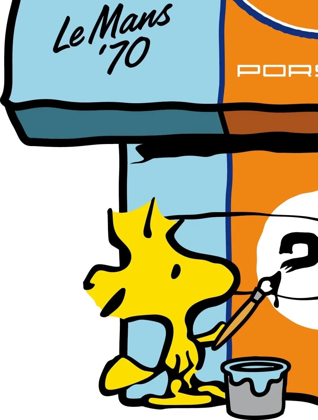 🆕 Snoopy McQueen 🩵🧡