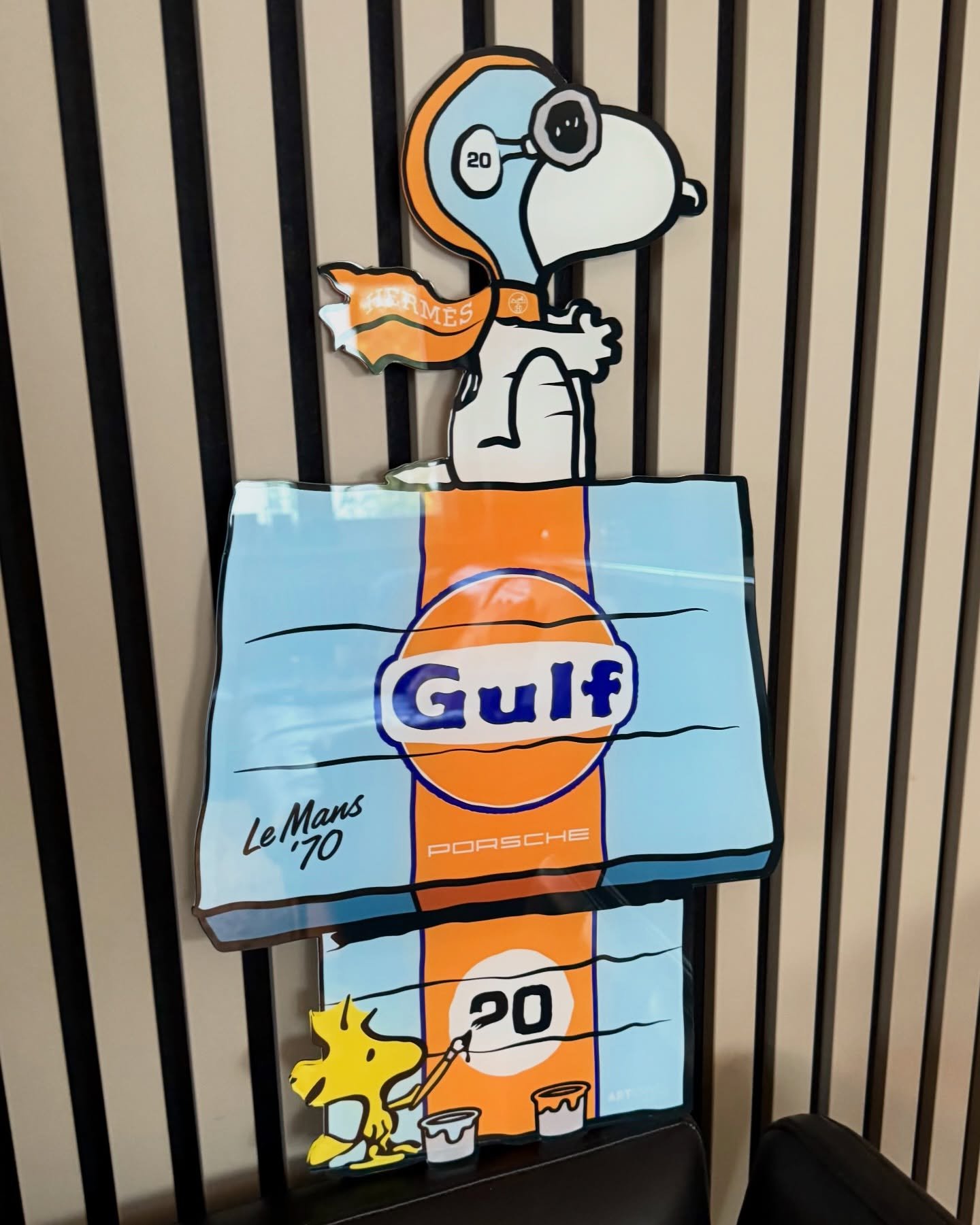 Snoopy McQueen 🩵🧡