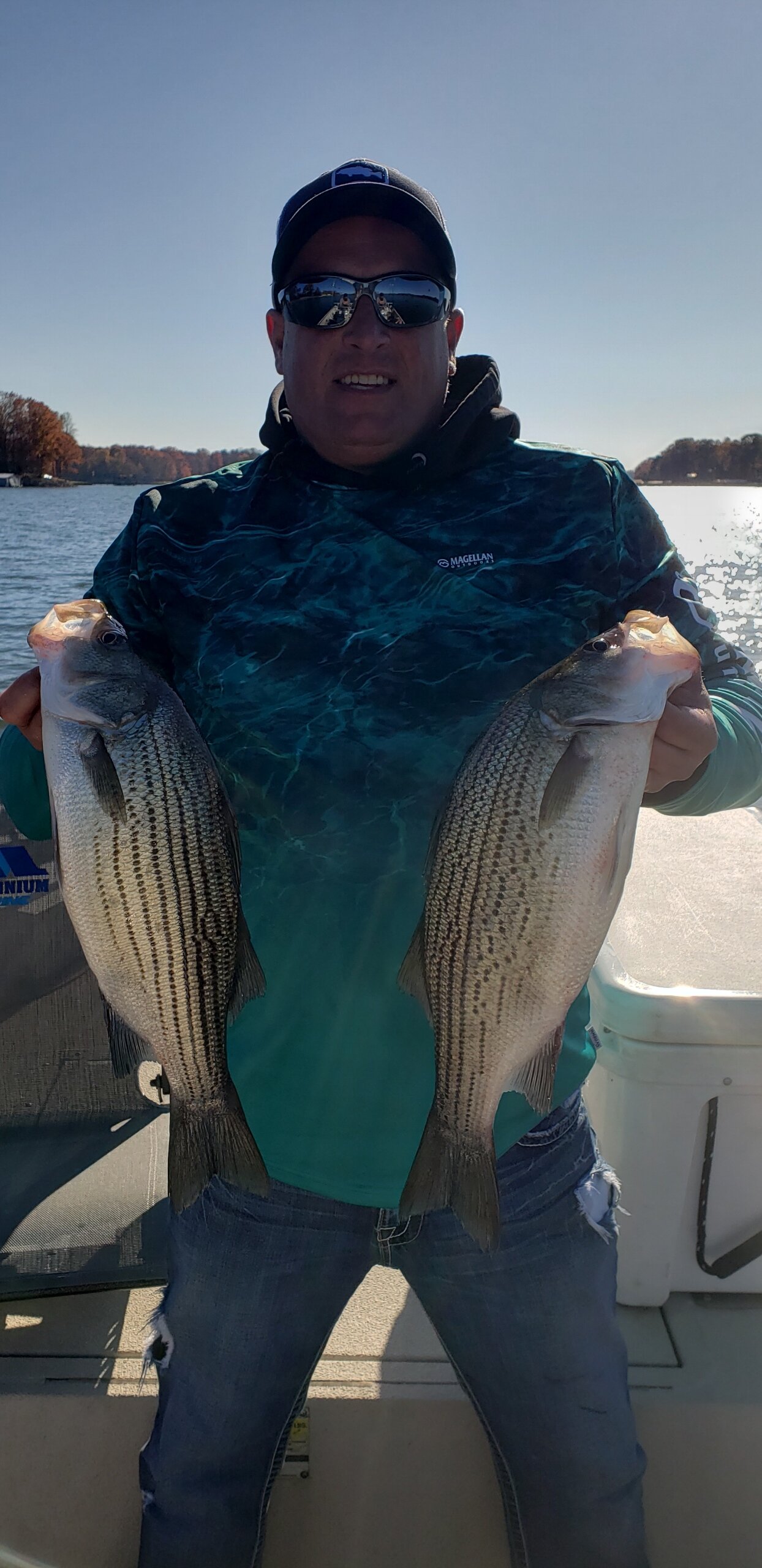 A successful fishing adventure